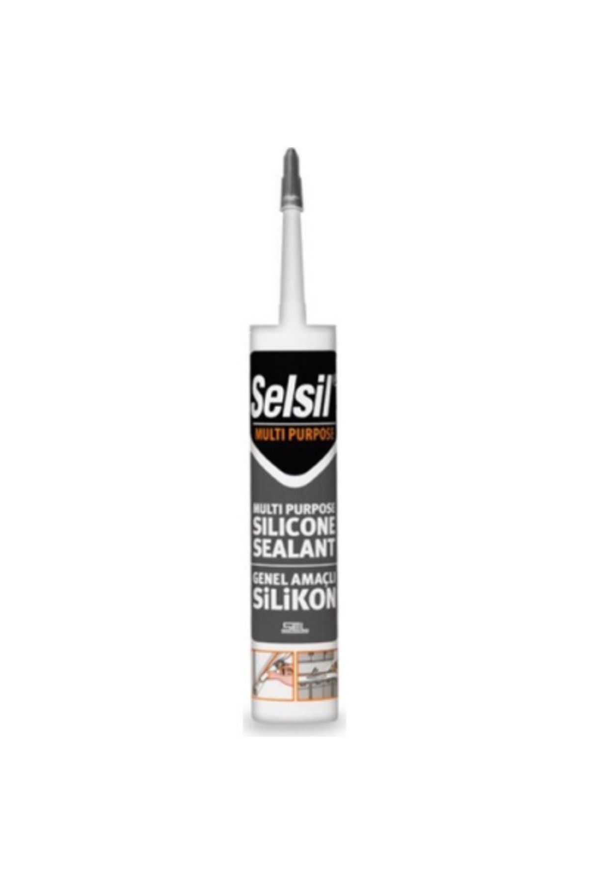 İklimStore SELSİL ŞEFFAF ÜNİVERSAL SİLİKON 280 GR (5131)