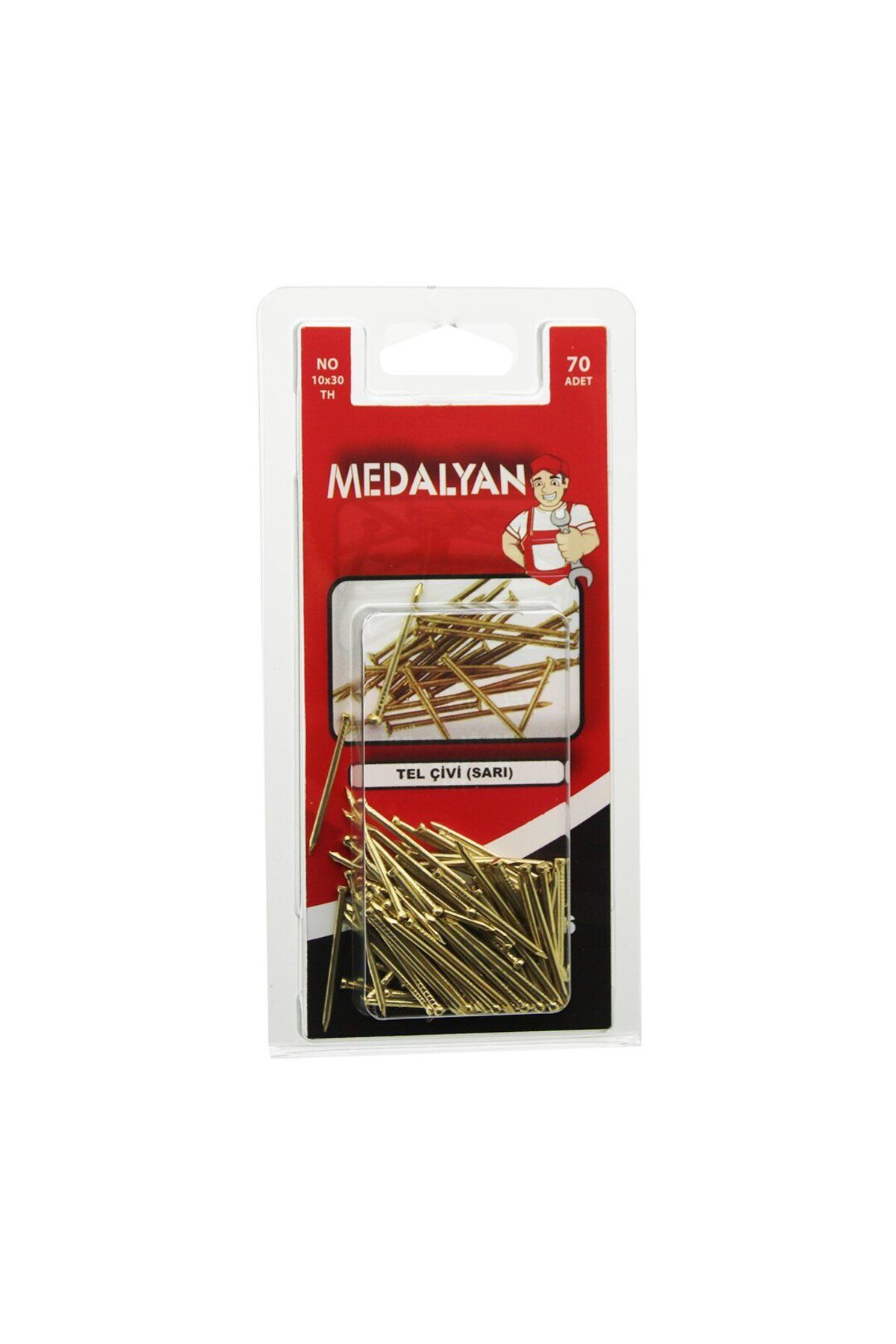 İklimStore MEDALYAN DL-16 10X30 TH TEL ÇİVİ 70PCS (5131)