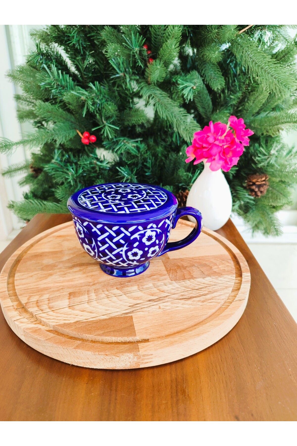 Madame Coco Revve Kapaklı Çay Fincanı - 300 ml