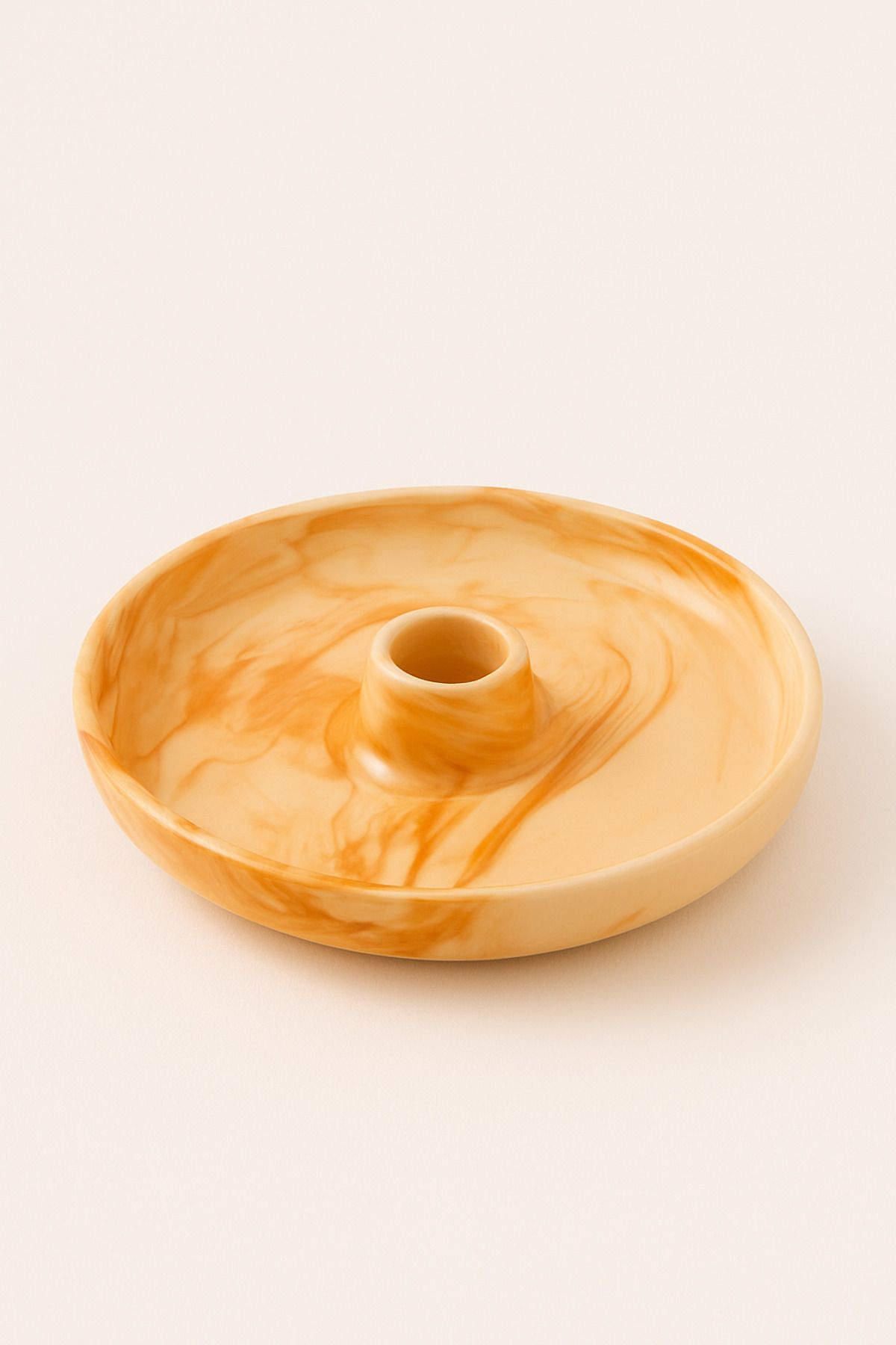 Hyge Mermer Desenli Seramik Tütsülük | Marble Pattern Holder | Palo Santo-Sandal-Öd