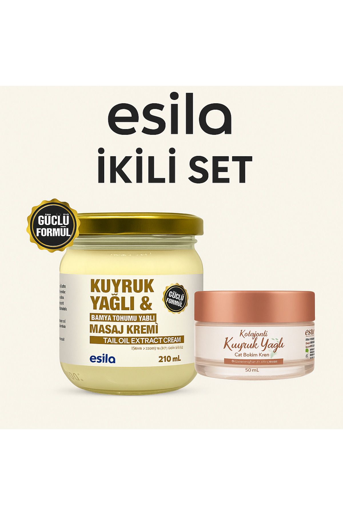 ESİLA Esila kuyruk yağlı ve kolejenli cilt kremi