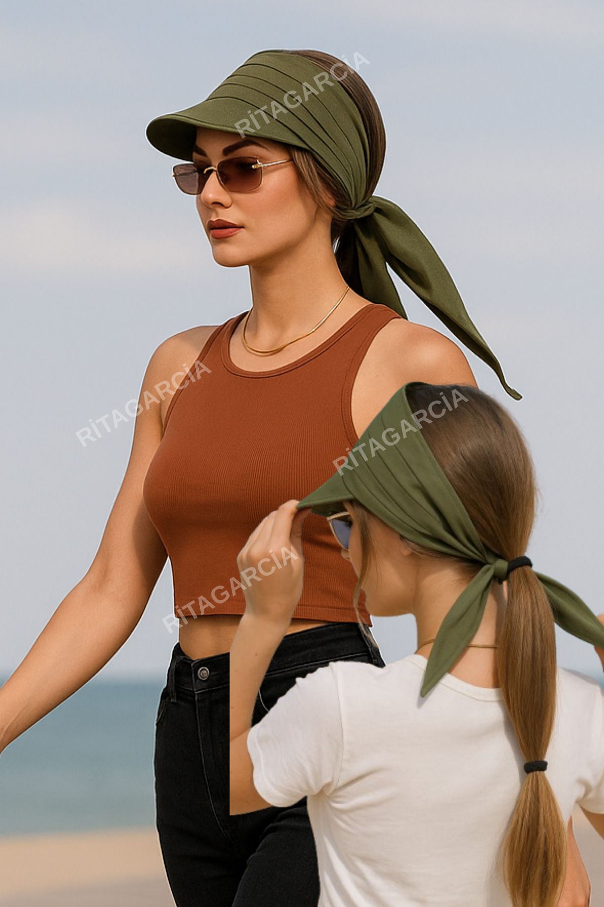 Ritagarcia Safari Bandana Vizör Şapka