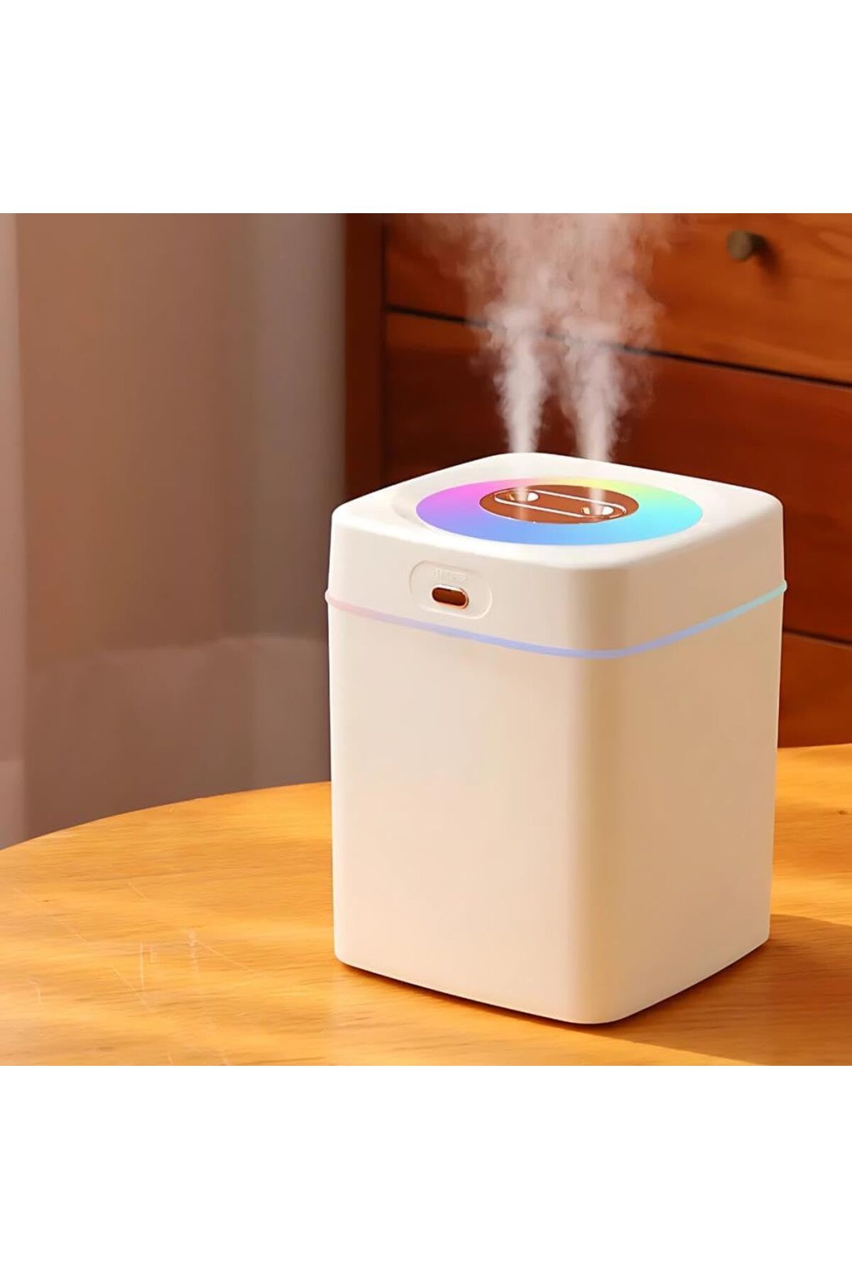 yenibagshop 3 Litre Nano Ultrasonik Çift Püskürtmeli Hava Nemlendirici, Buhar Makinası, Koku Eklenebilir