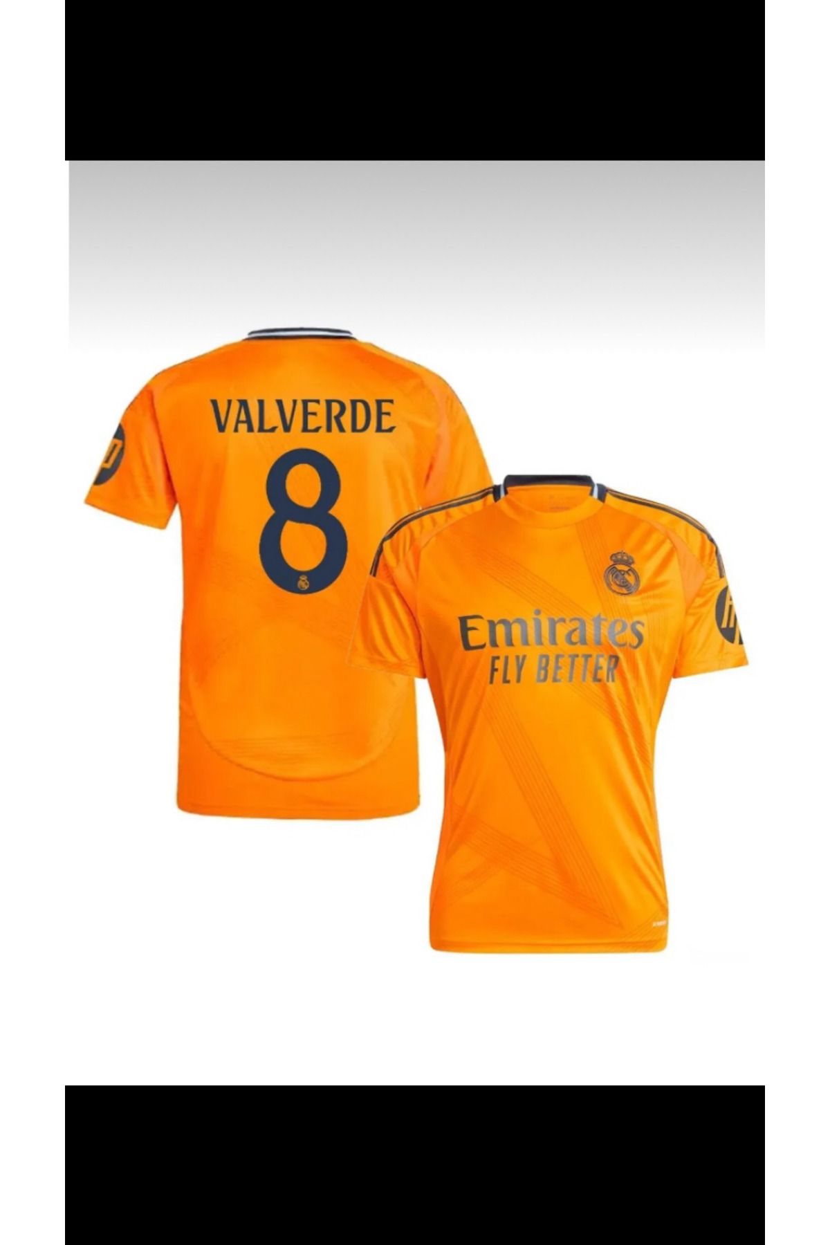 Atlas REAL MADRİD TURUNCU DEPLASMAN VALVERDE YETİŞKİN FORMASI