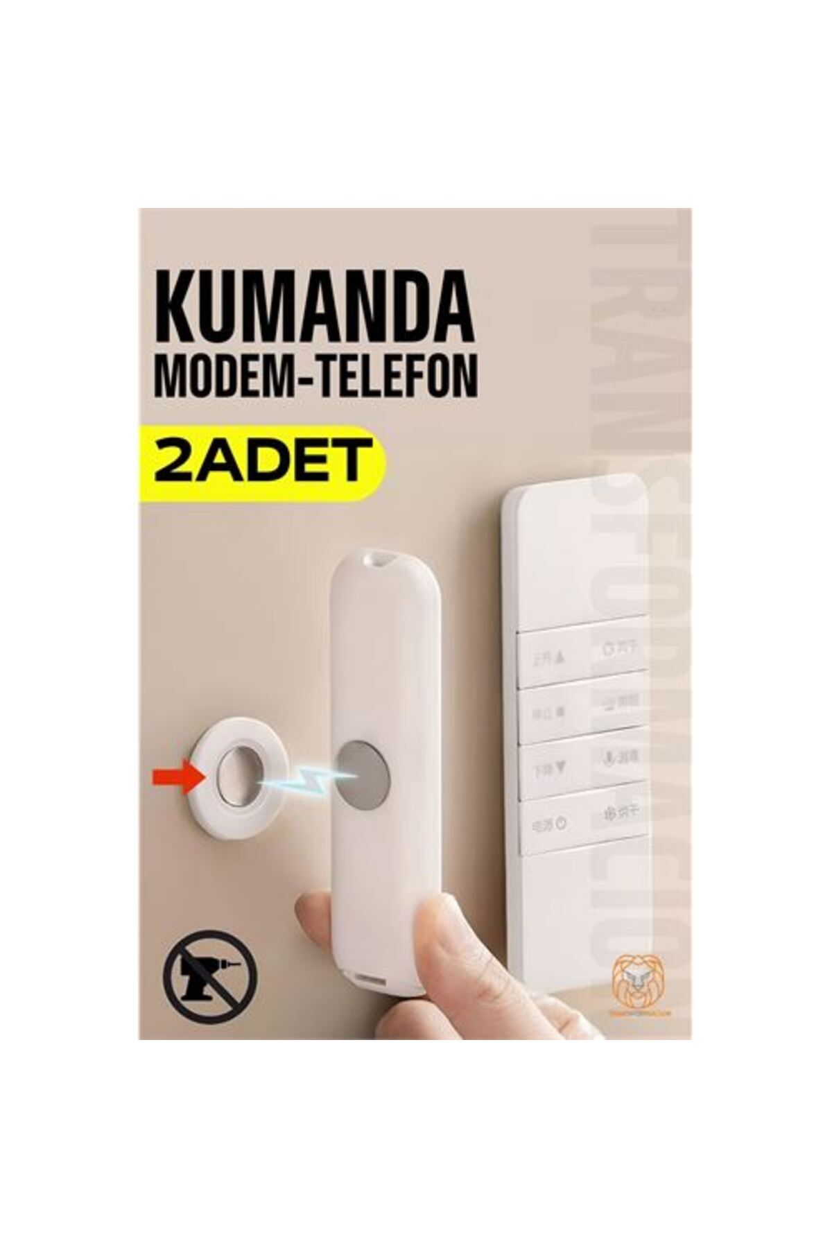 mrpurple Mıknatıslı Çok Amaçlı Kumanda Telefon Tutucu 2 ADET - PRP1711-2274