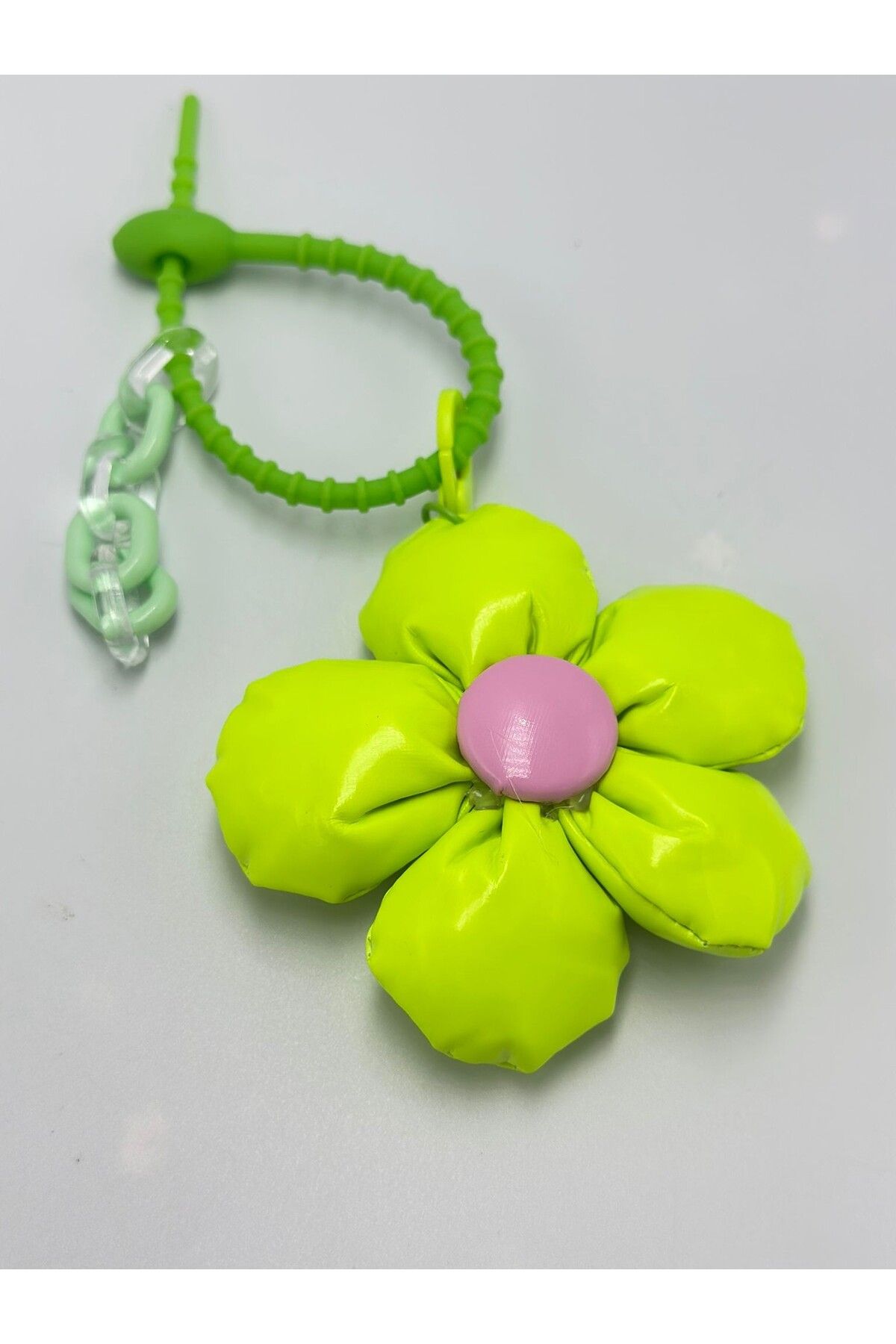 MyladyAccessoriess Yeşil Papatya Çanta Aksesuar