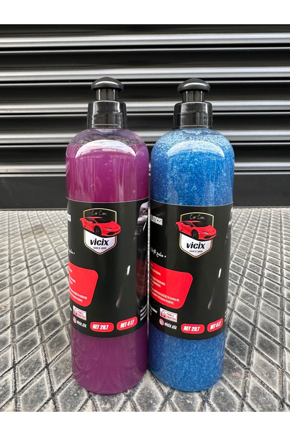 ROX KİMYA 2”li Profesyonel Lastik Parlatıcı 400ml + 400 ml