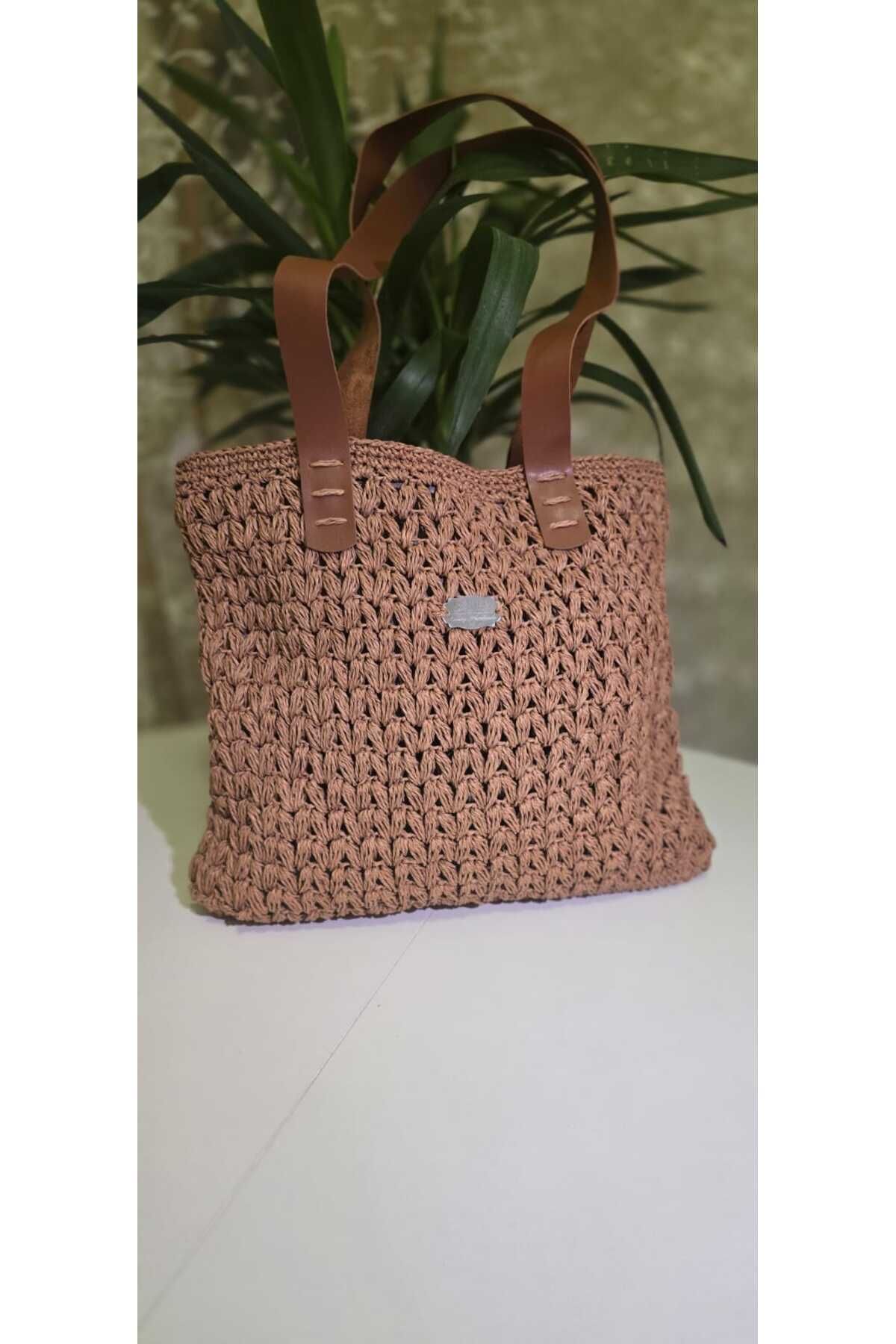P&R Design Luxury Handmade P&R Design Astarlı Kağıt İp Çanta