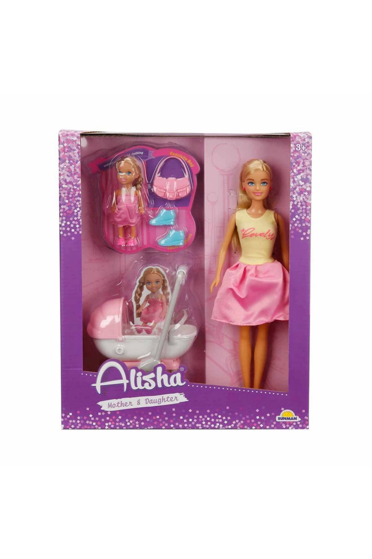 نسی‌ورلد آلیشا مادر و دختر سواری شاد