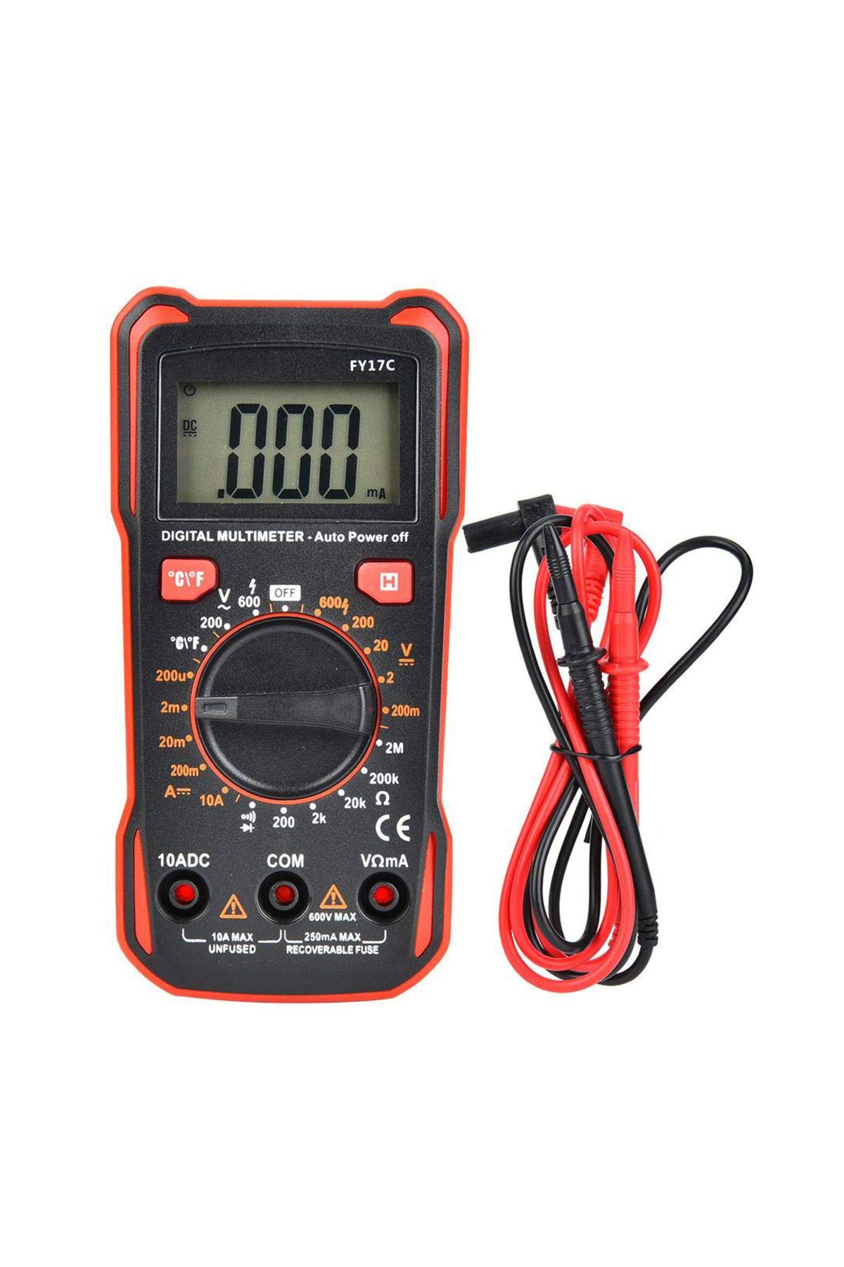 Draco DİJİTAL MULTİMETRE ÖLÇÜ ALETİ FY17C (4767) - DRCO6044-6738