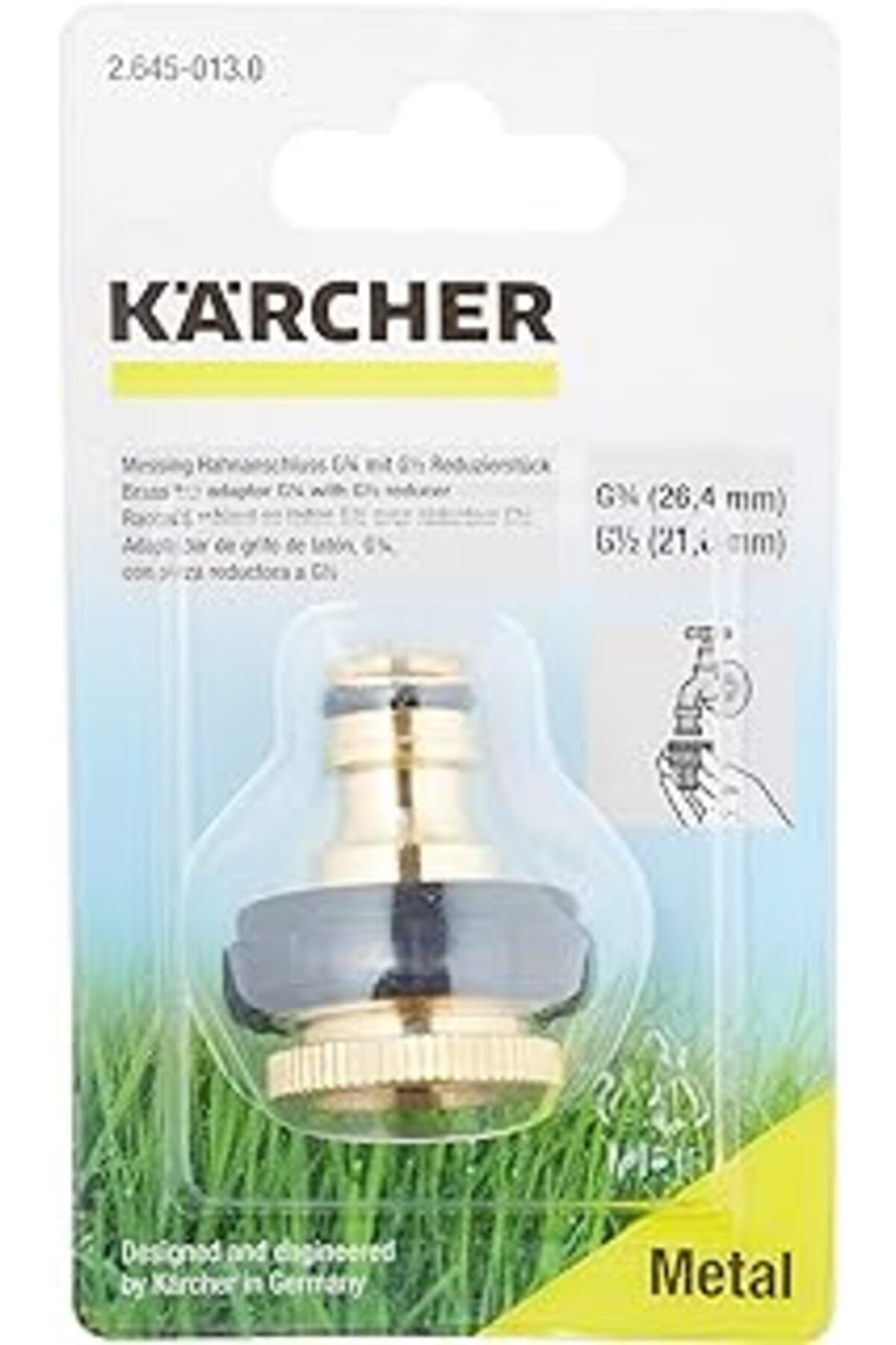 AboutThePerfect Pirinç Musluk Bağlantı Aparatı 1/2'' ve 3/4'' Yeni Tasarım