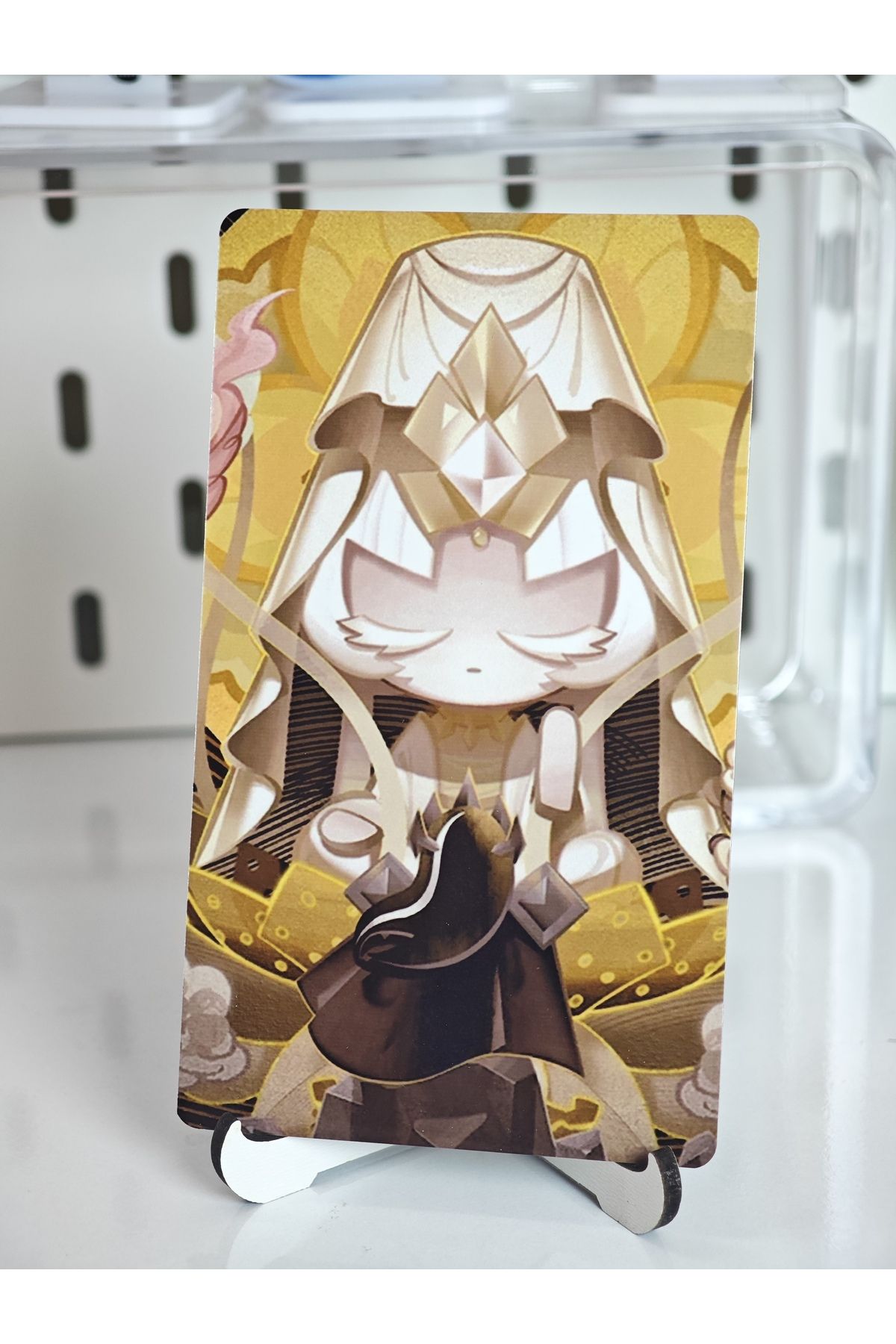 Yenaplanner Cookie Run Kingdom Mystic Flour Cookie Metal Koleksiyon Kartı ( 1 Adet)