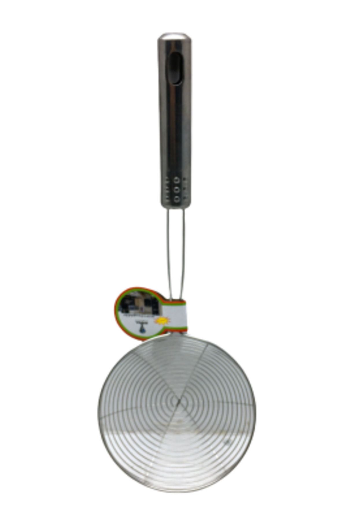 İklimStore 14CM SAPLI METAL KEVGİR STAINLESS (5131)