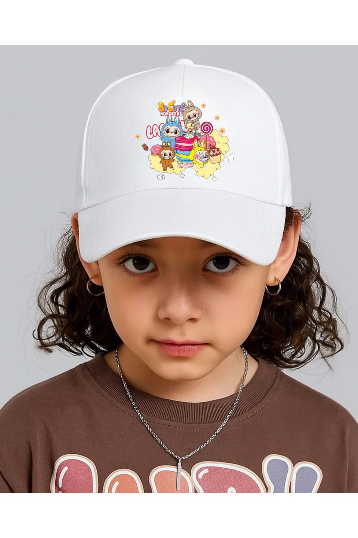 Touz Moda Labubu Design Baskılı Unisex Şapka