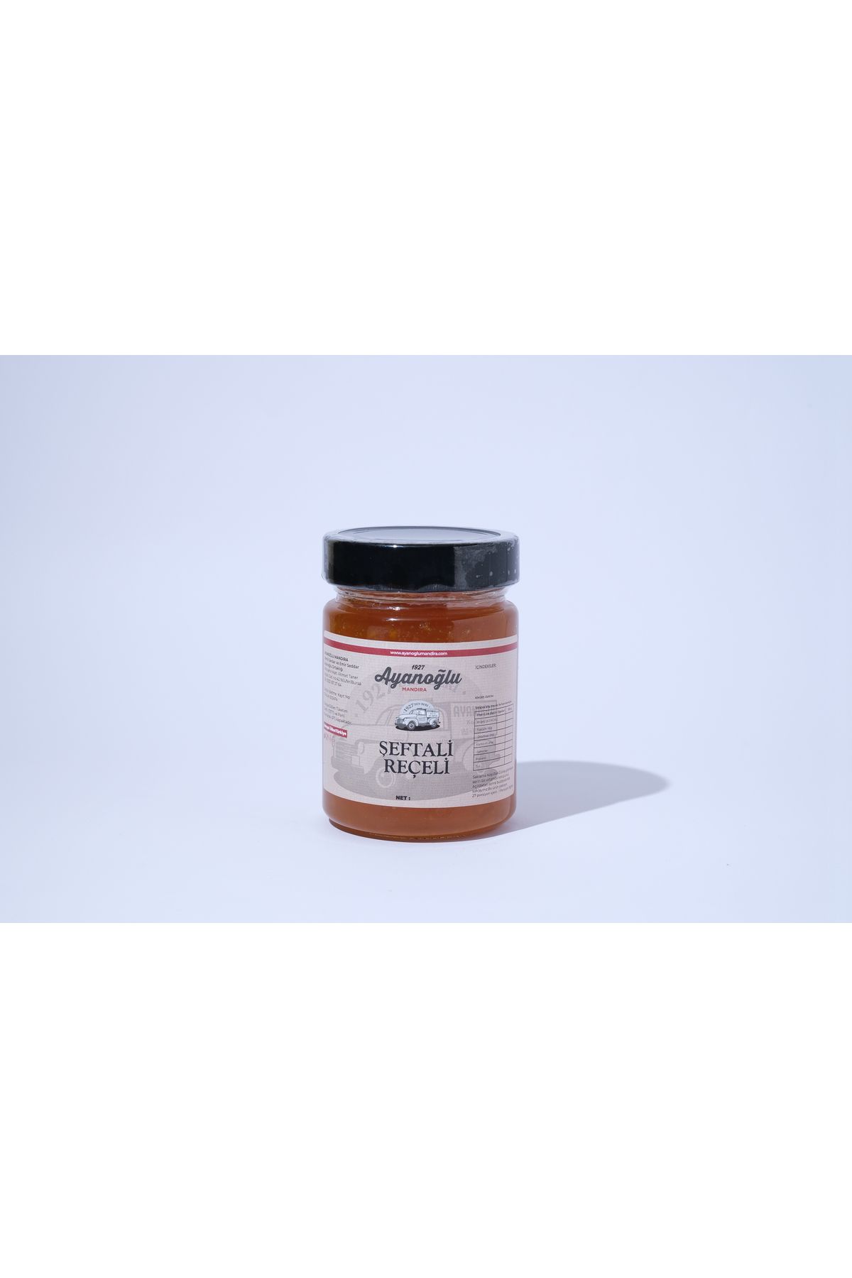 AYANOĞLU MANDIRA ÜRÜNLERİ Şeftali Reçeli 400 GR
