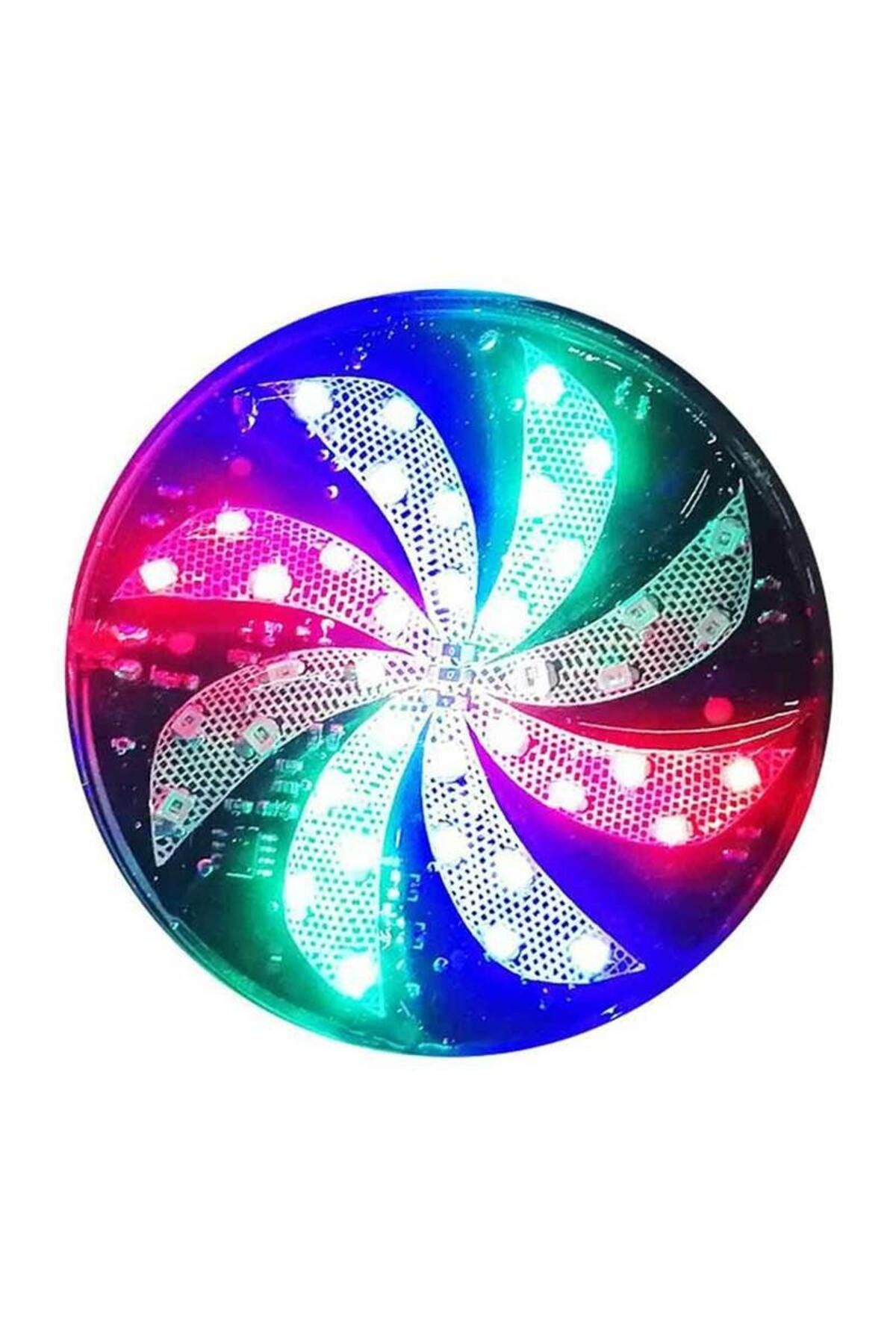 Powermaster Pm-18643 Elektrikli Led Işaret Cihazı Dc12v Döner Işaret Ikili Paket