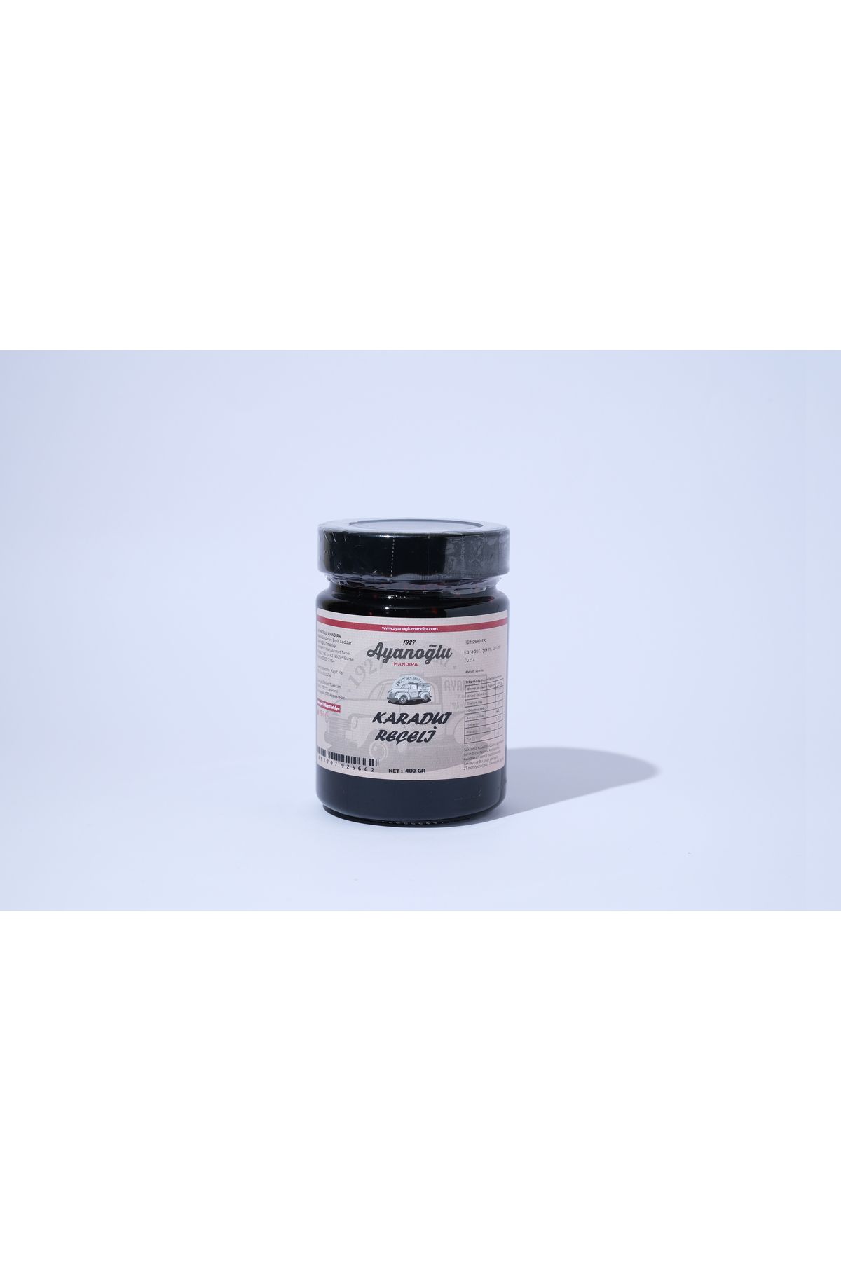 AYANOĞLU MANDIRA ÜRÜNLERİ Karadut Reçeli 400 GR