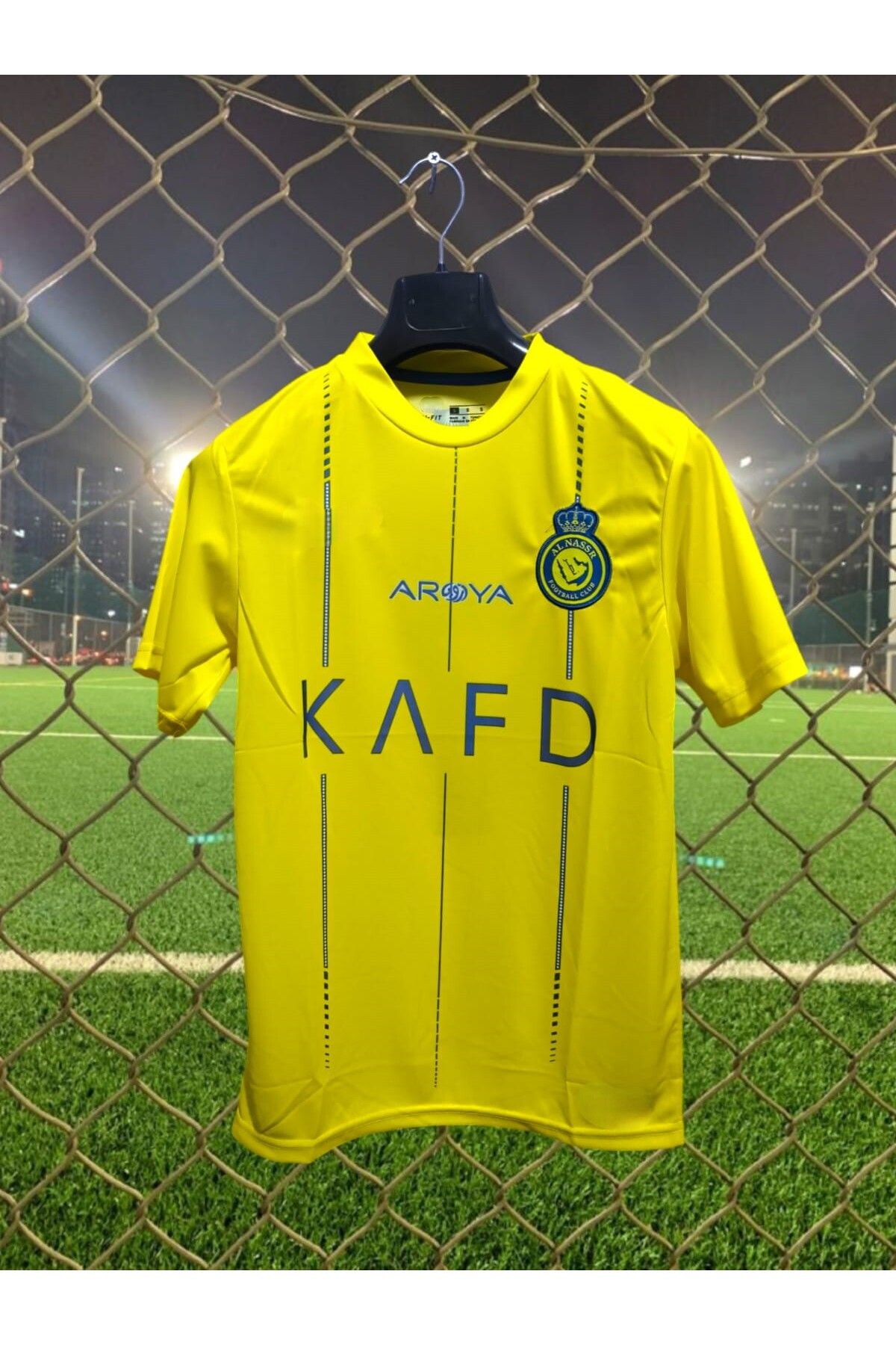 After Party A.l N.a.s.s.r 2023/24 Yeni Sezon Cristiano Ronaldo Forması (sarı) vs spor atlet