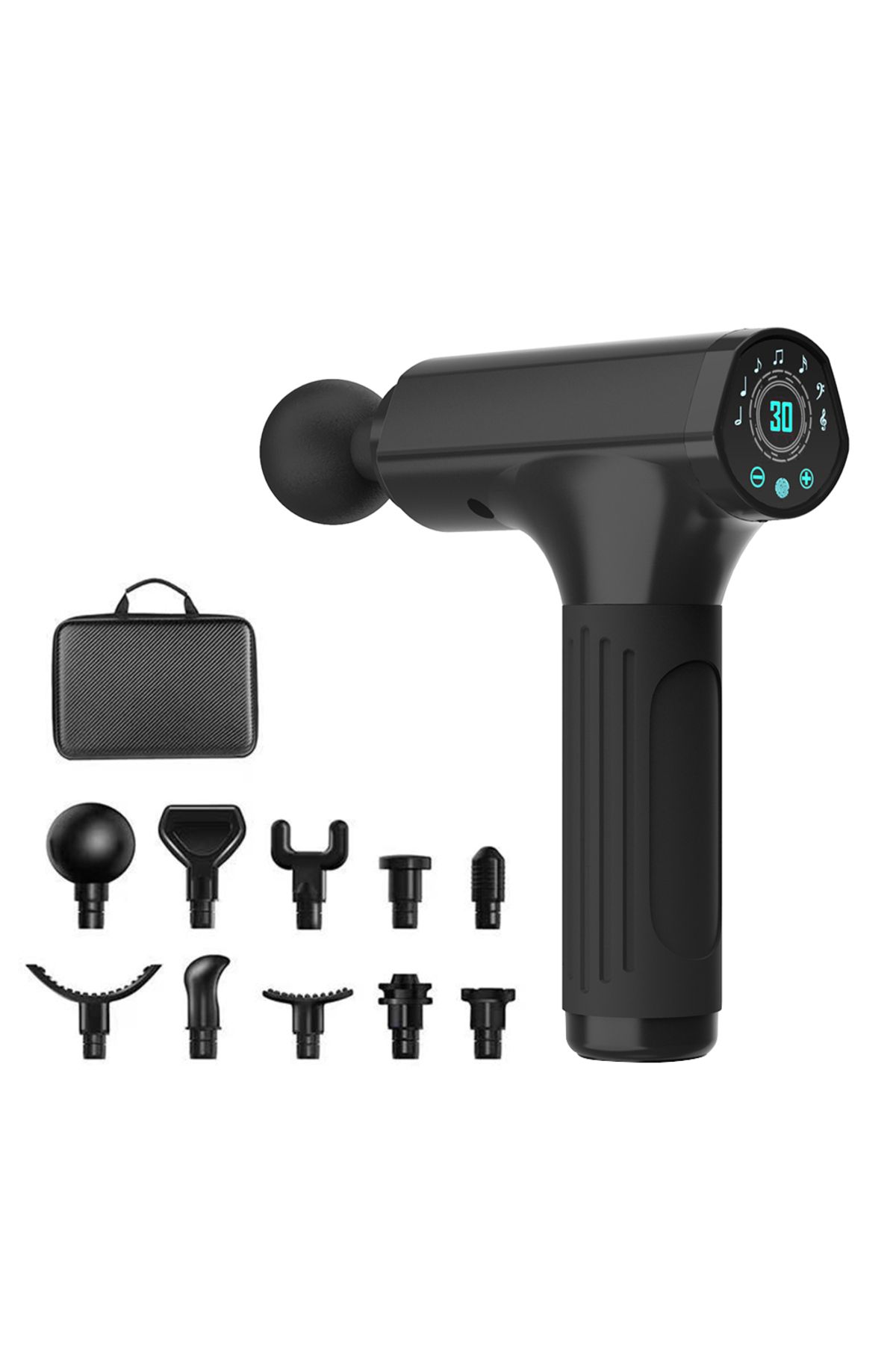 AboutThePerfect Derin Doku Masaj Tabancası, 30 Hız, Fırçasız Motor, Kas Rahatlatıcı, Fizik Tedavi