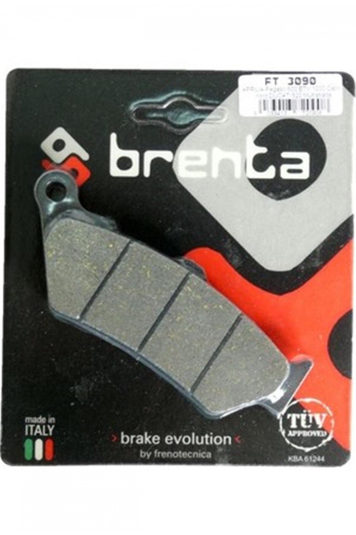 Brenta Harley Davıdson Xg Street 750cc 16-17 Ön Fren Balatası Brenta Organik Uyumlu