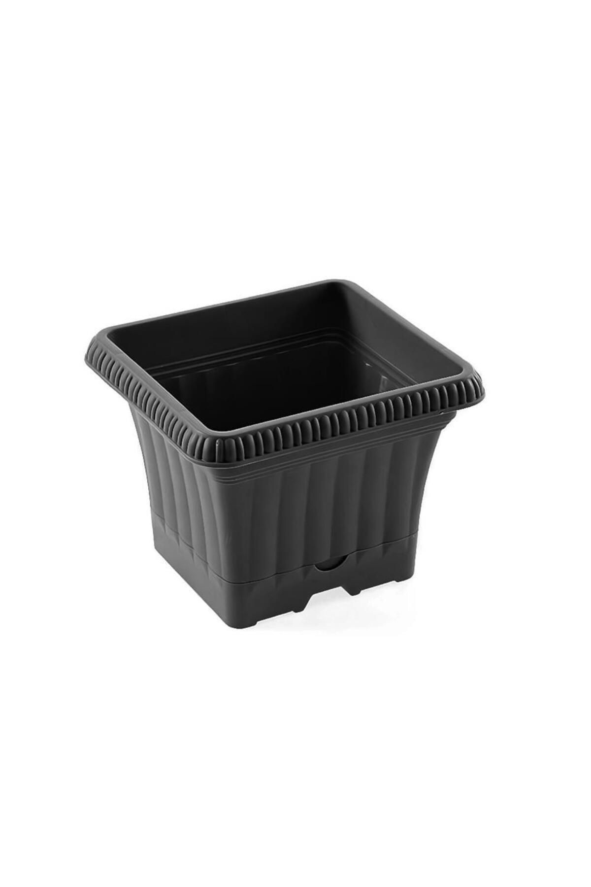 Omnipazar SO-OB00 Dekoratif Ova Balkon Saksı 2.2 Litre No 0