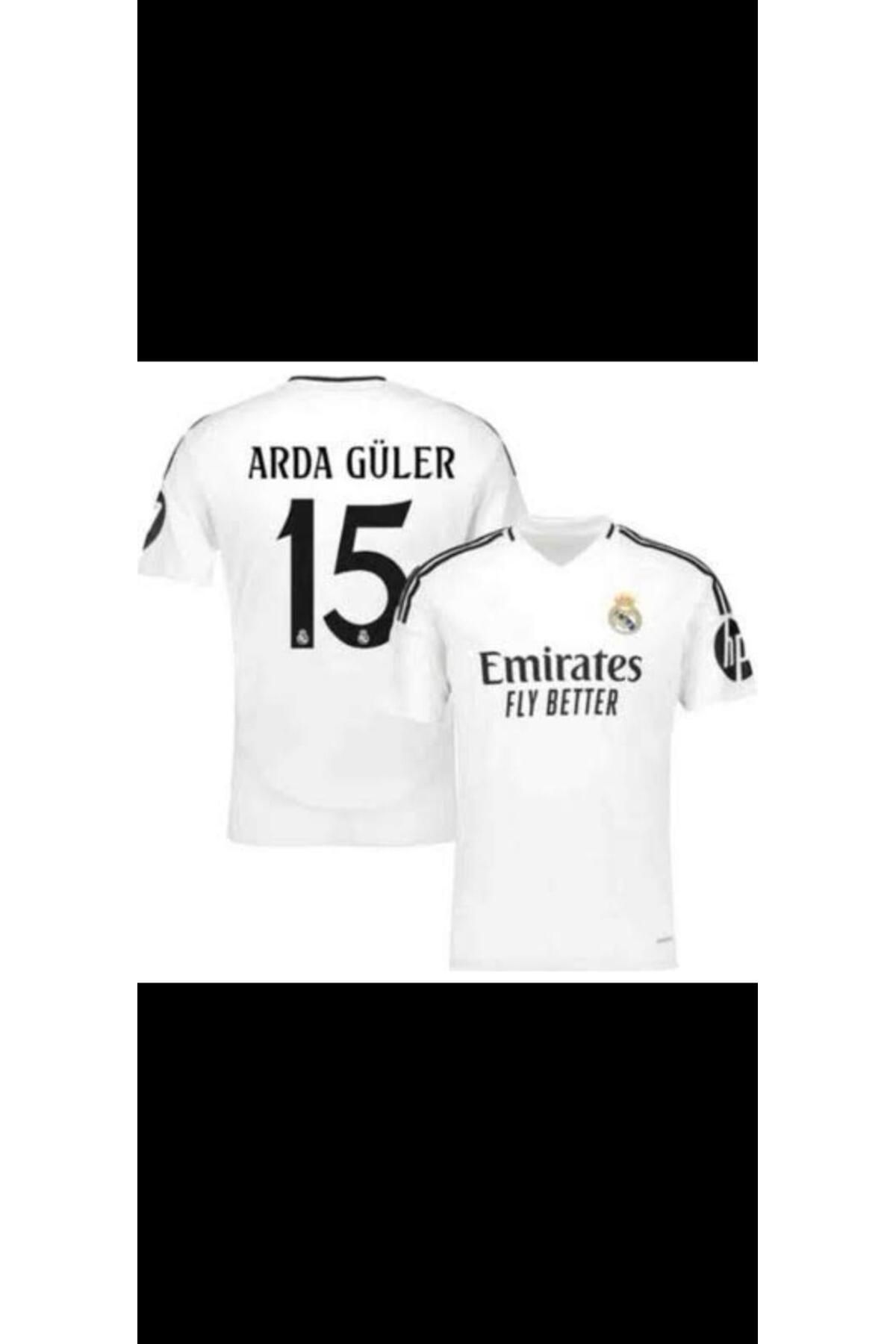 Atlas REAL MADRID ARDA GULER İÇ SAHA BEYAZ YETİŞKİN FUTBOL FORMASI