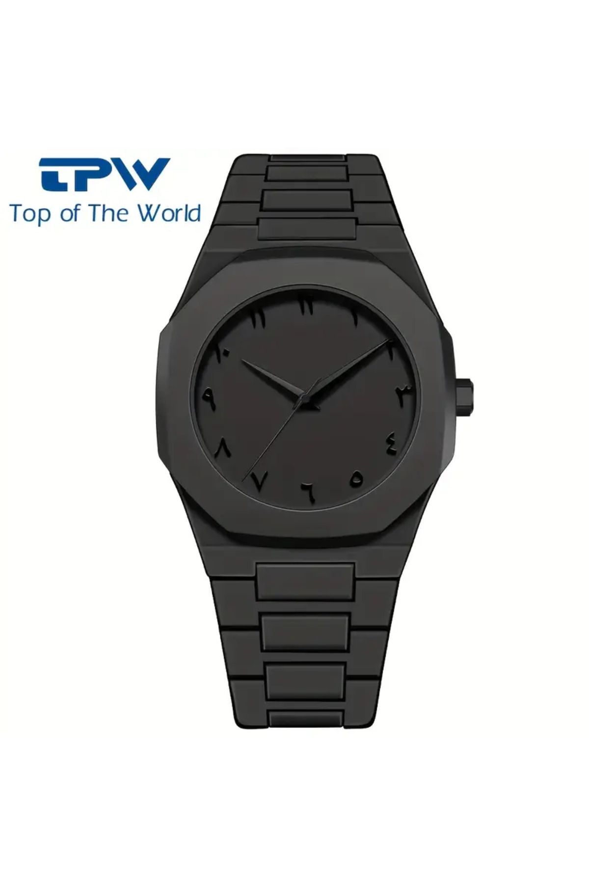 MACON-Arabic Quartz Watch for Men – Casual and Business Style with Clear Number Display 9