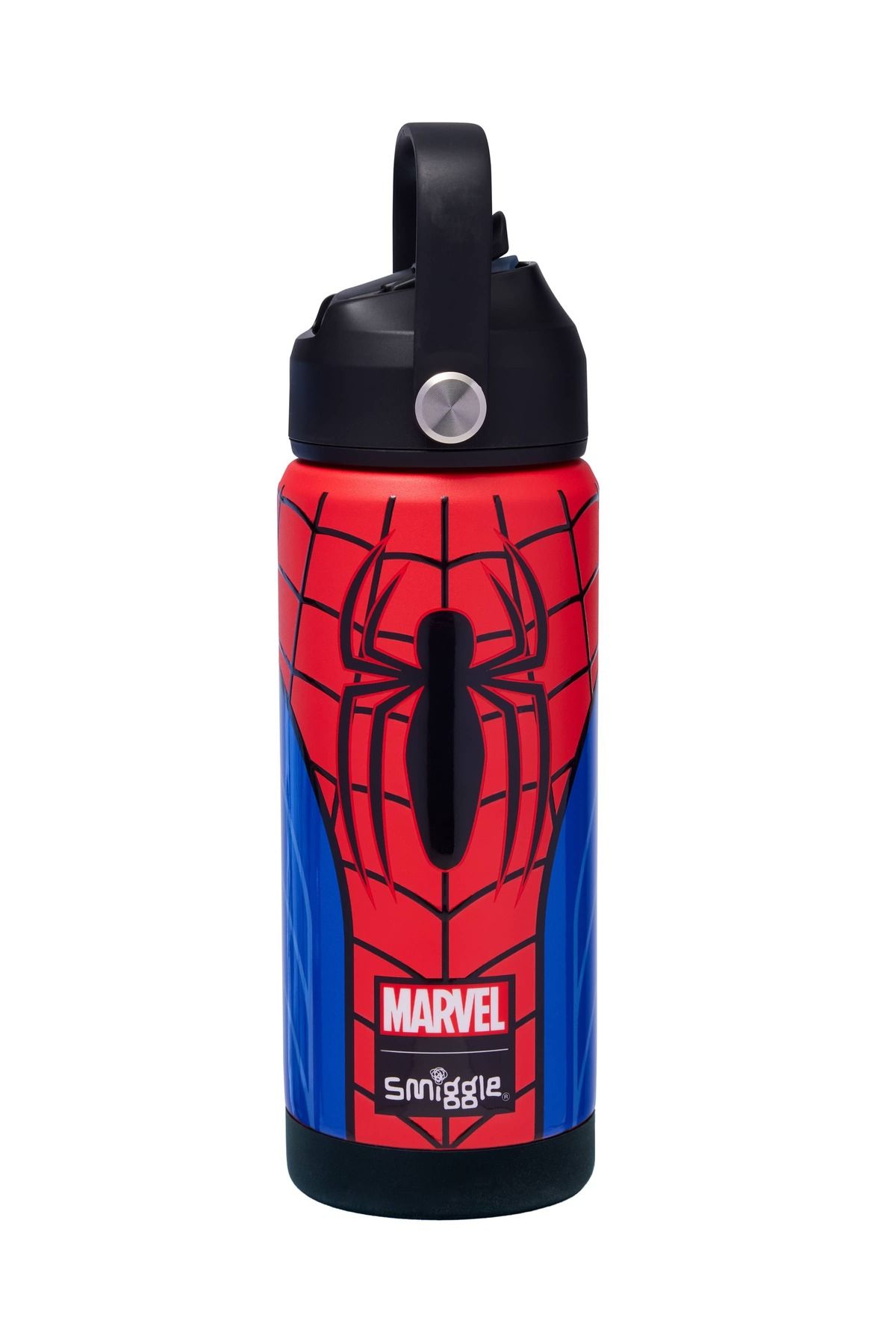 SMIGGLE Örümcek Adam Spider Man Yalıtımlı Paslanmaz Çelik Suluk Matara Termos 550ML