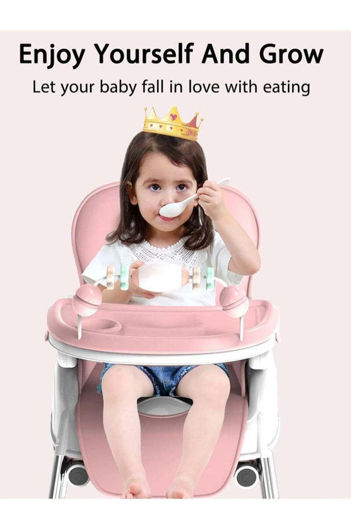COOYA-7 In 1 Adjustable Dining Chair For Baby/Toddler, Stable Structure, Easy to Clean, Multiple Modes 2