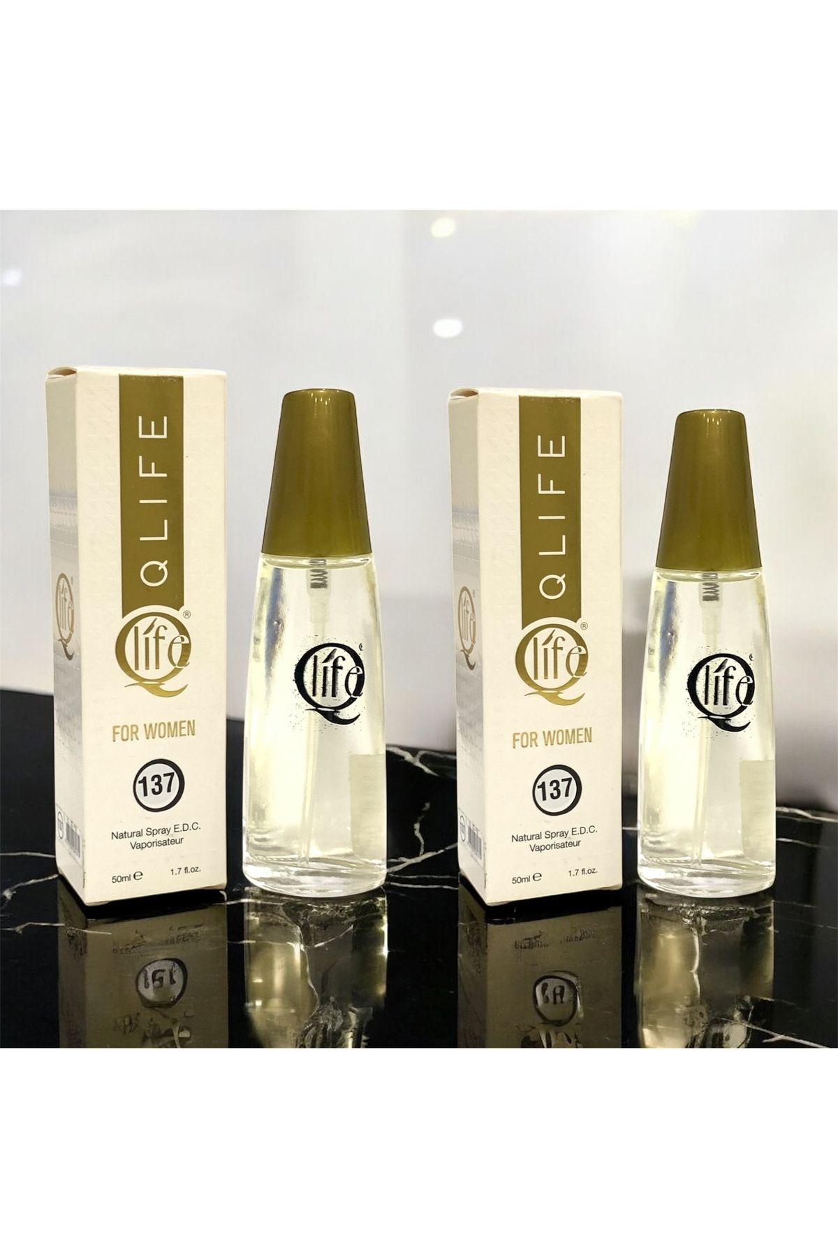Qlife No:137 Jadore C.D Kadın Parfüm 2 Adet 50 Ml