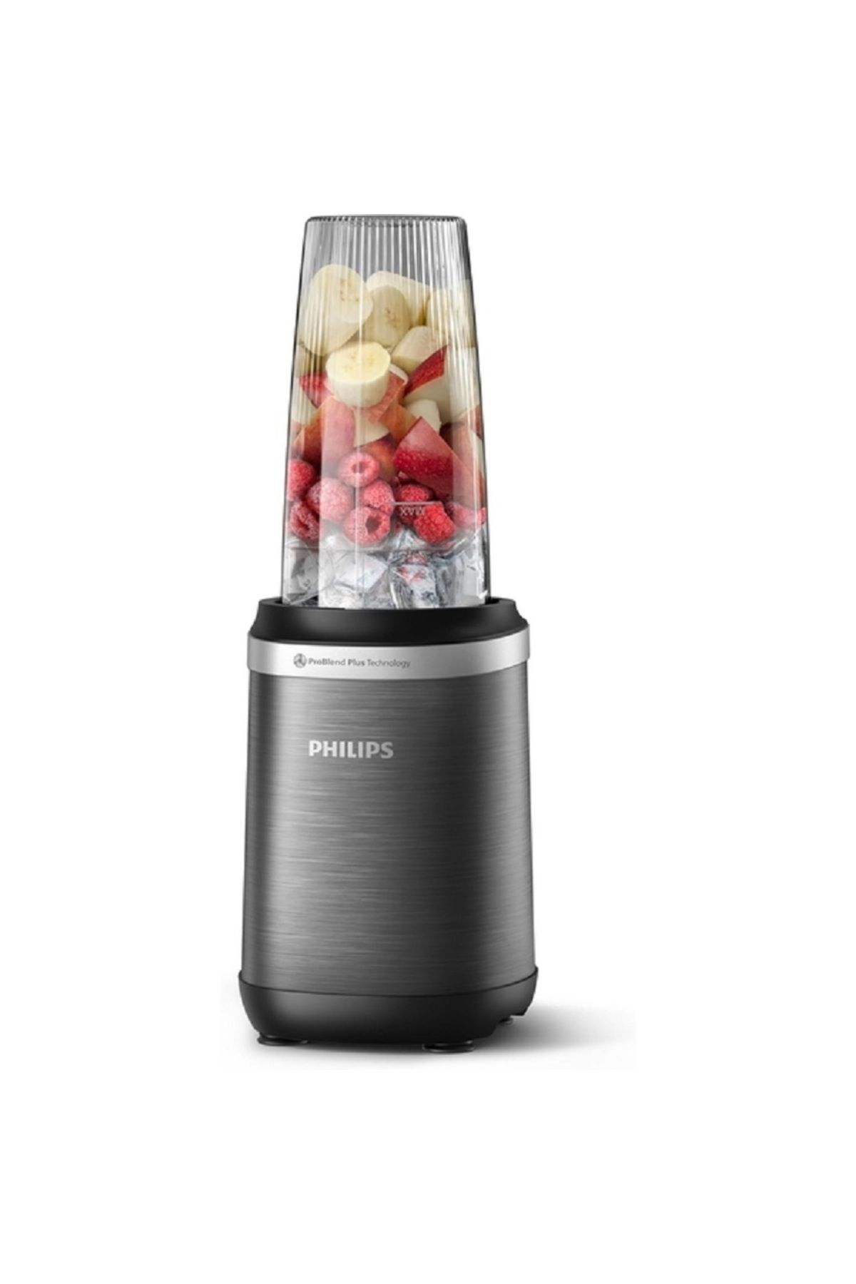 Philips-5000 Series Countertop Blender Black and Clear 700ml 3