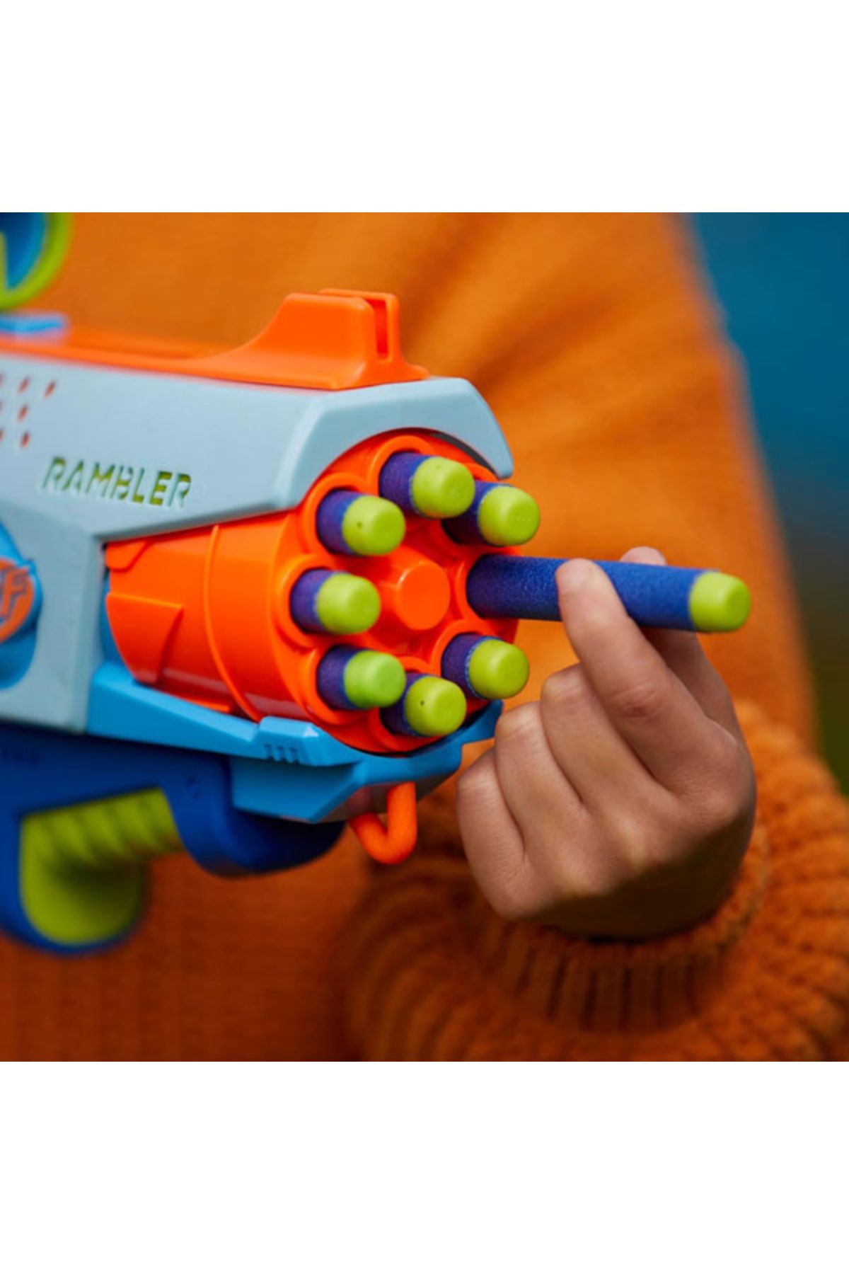 Hasbro-Nerf Elite Junior Rookie Blaster with 32 projectiles 4