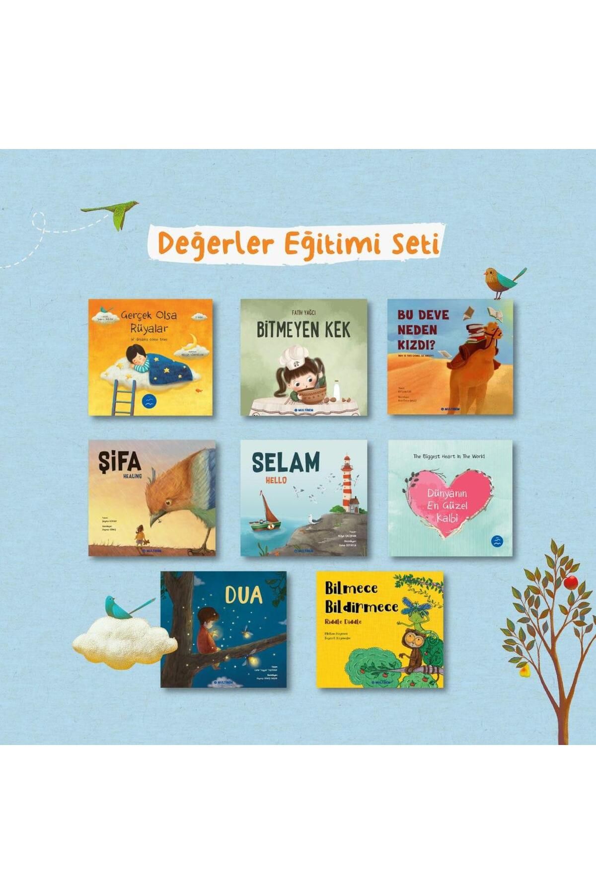 Multibem Yayınları OKUL ÖNCESİ DEĞERLER SETİ 8 KİTAP