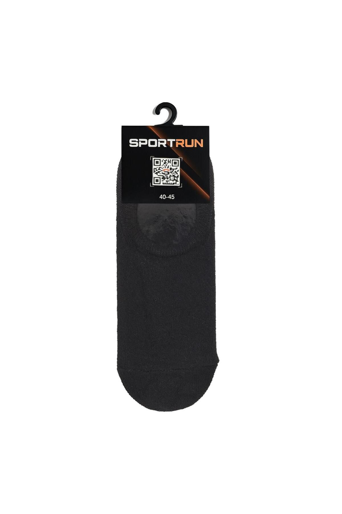 Cix Spor Sportrun Babet Çorap Siyah