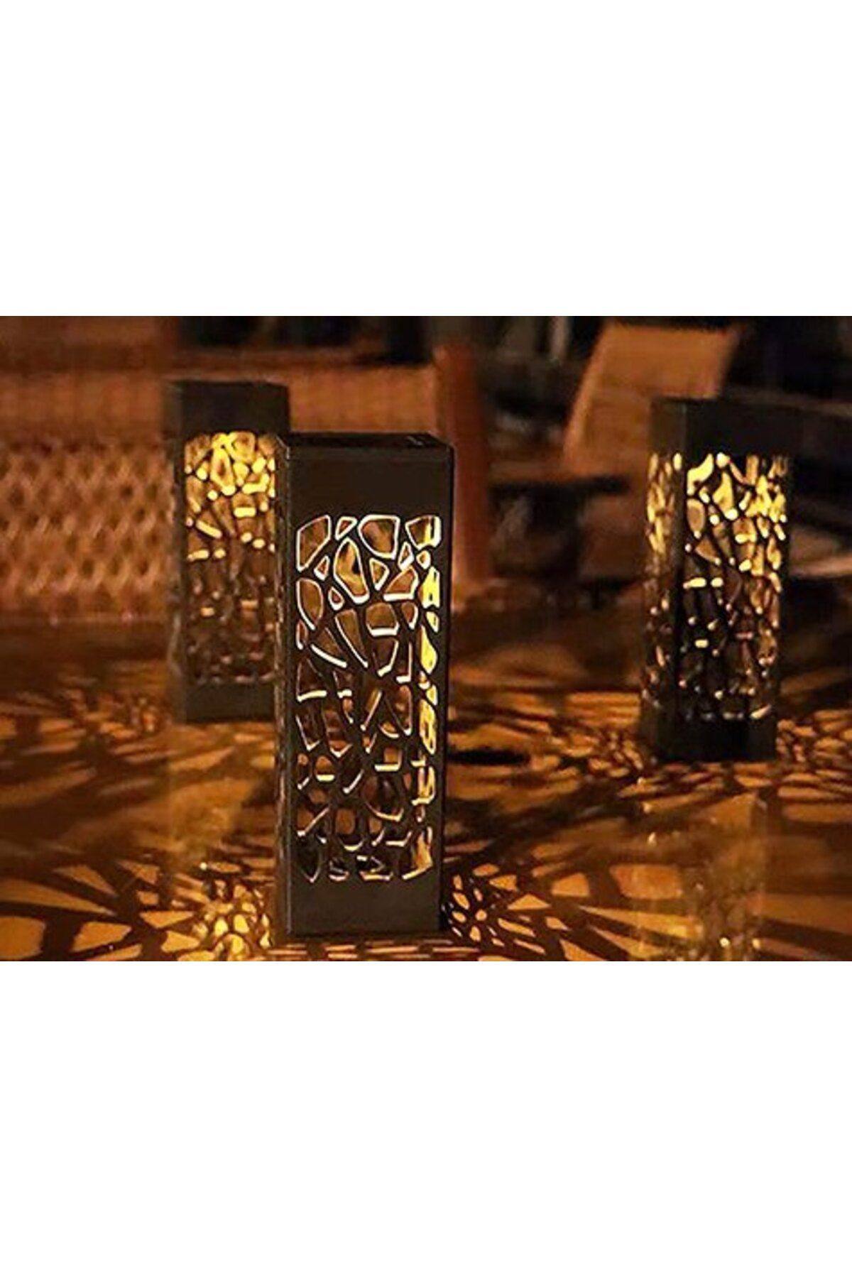 GK7 Store Solar Bahçe Yürüyüş Yolu Lambası 8 Adet