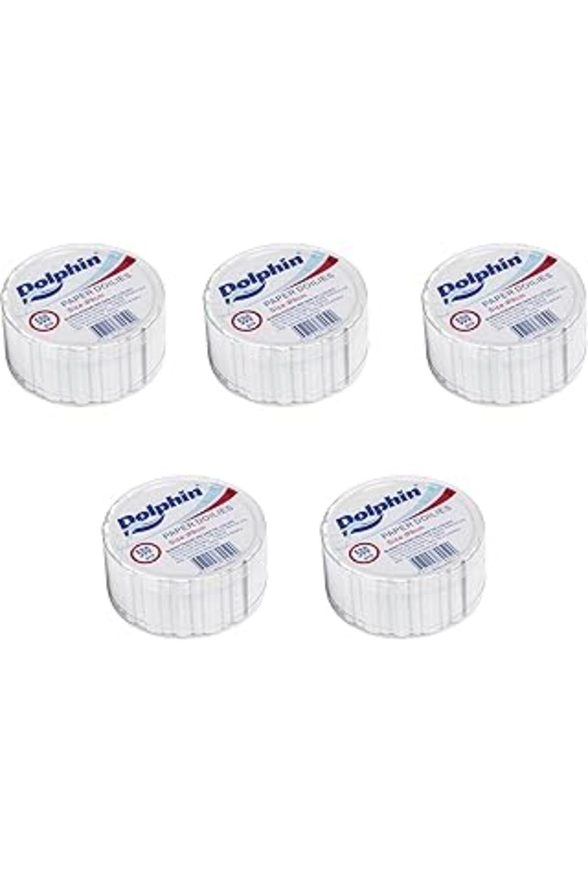 TBSProjects Dolphin Dantel Görünümlü Kağıt Bardak Altlığı - Çay Bardağı Kağıt Altlığı - 5 Adet 500'Lü Paket