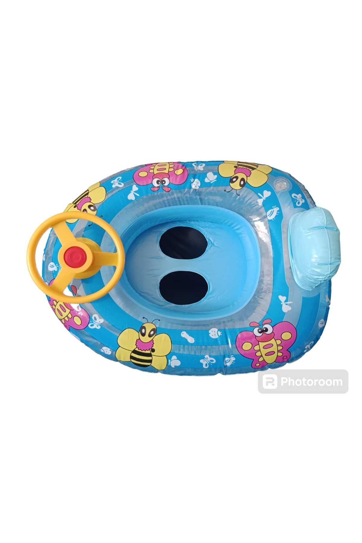 Şems Pazarlama Baby Boat Şişme Çocuk Can Simidi.70x55 Cm