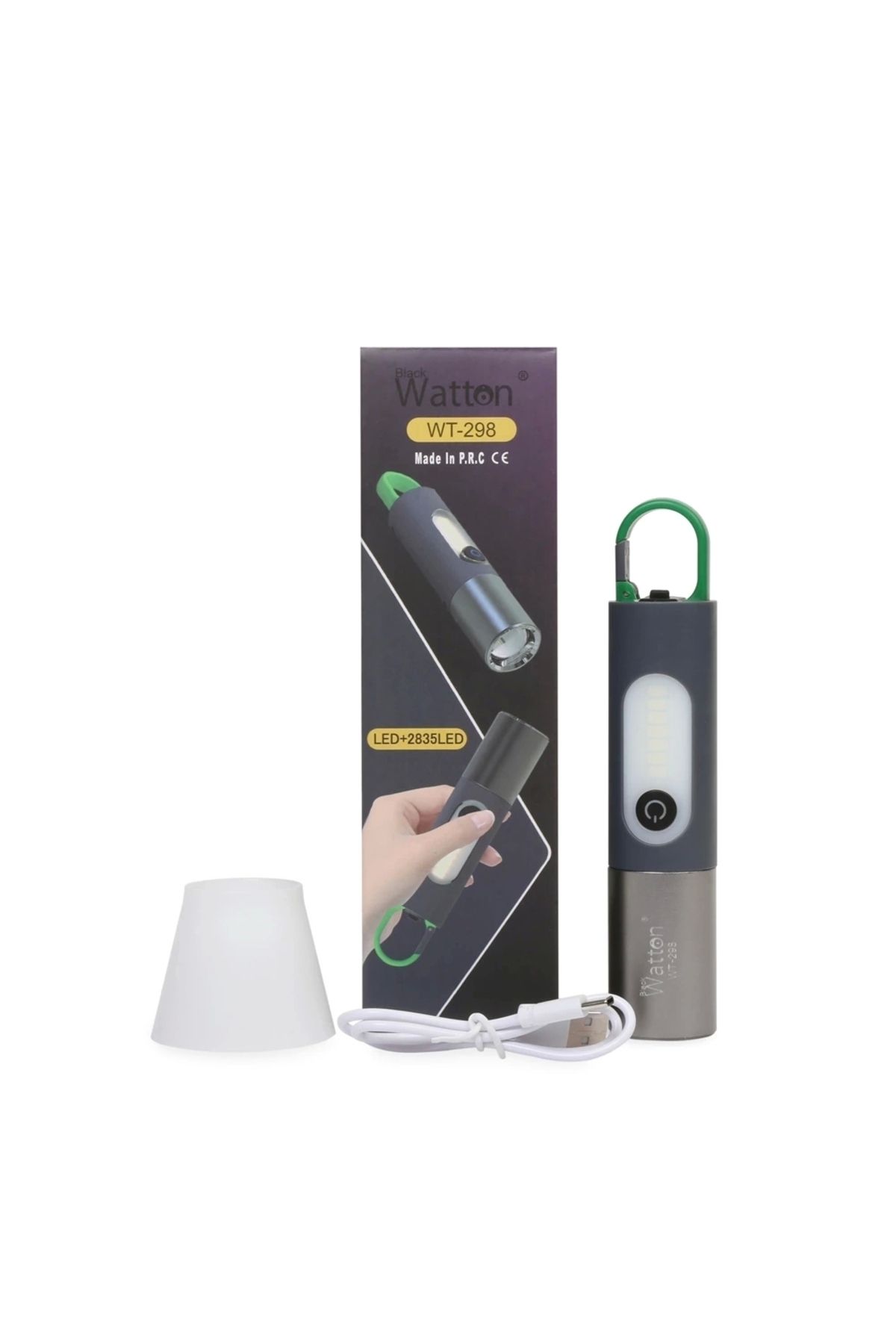 shopwave Type-c Giişli 750 Lümen Şajlı Kamp Lambası Wt-298