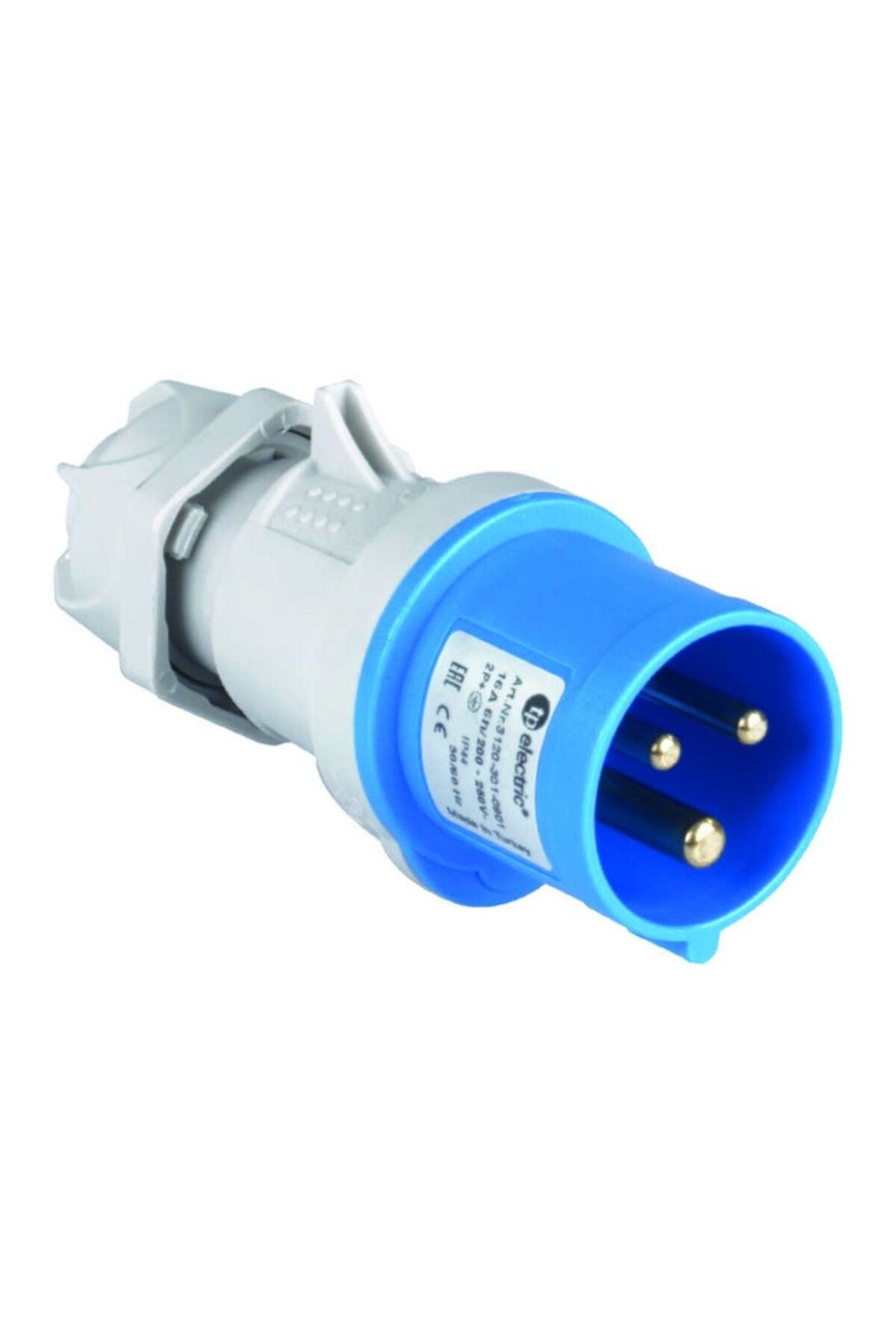 TP Electric 3124-301-0901 3X32A IP44-Düz Fiş (Pasolu)