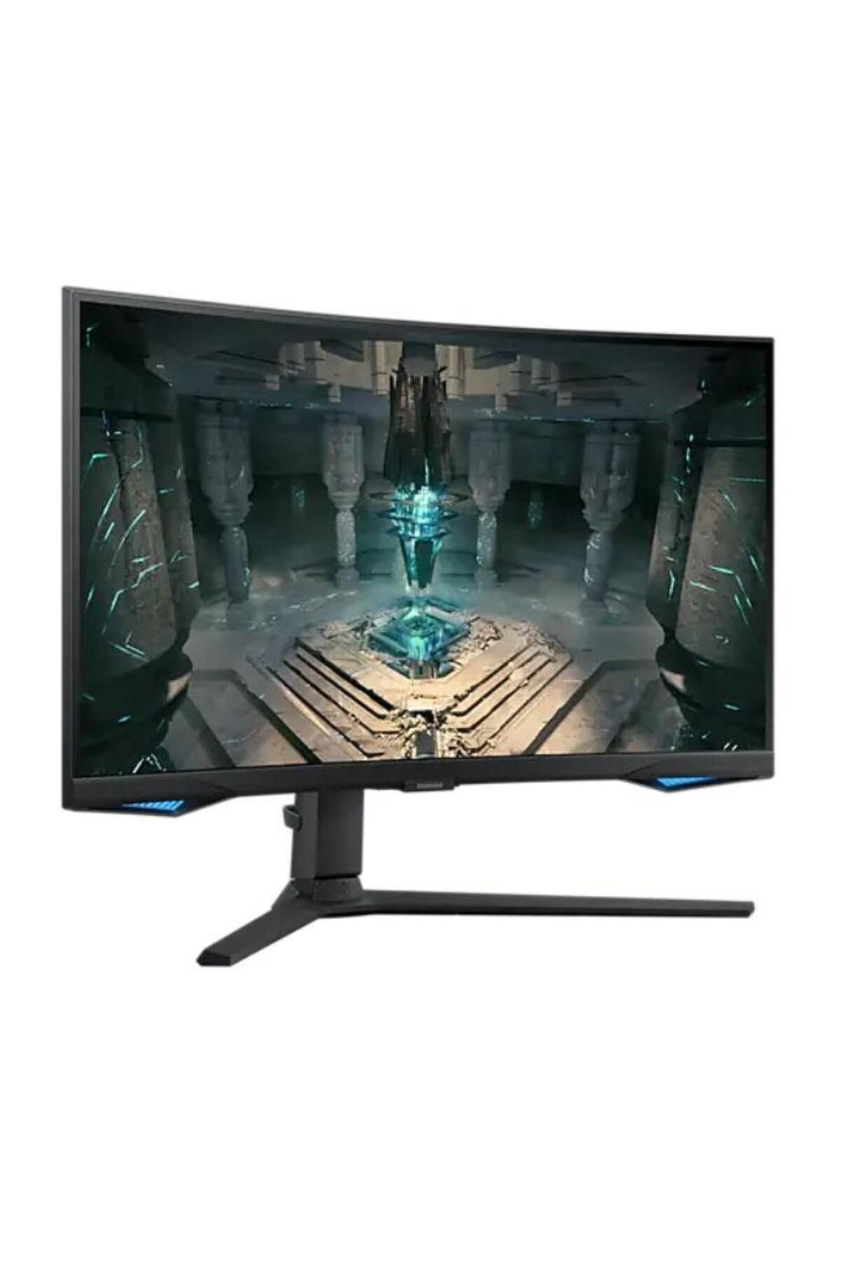 Samsung-Odyssey G6 27" Gaming Monitor, QHD, 240Hz, FreeSync, Curved, Pivot, LED VA Display 2