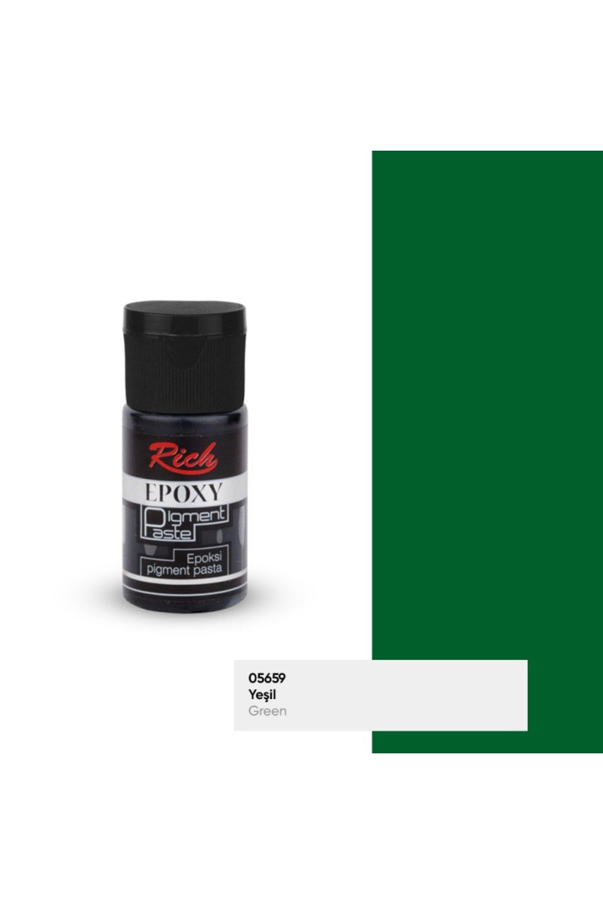 Rich Epoksi Pigment Pasta YEŞİL