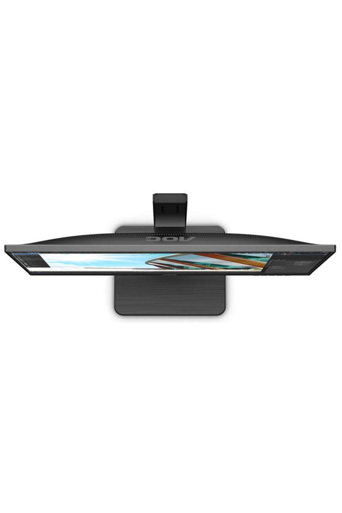Aoc-27" UHD Monitor, IPS LED, Pivot, HDMI & DisplayPort, Built-in Speakers, Black 8