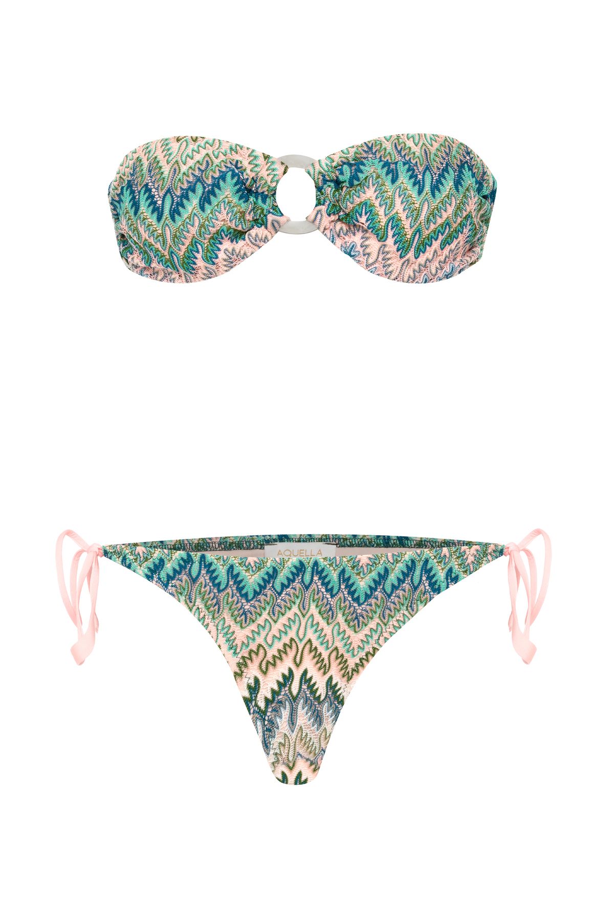 AQUELLA Tokalı Starplez Triko Bikini