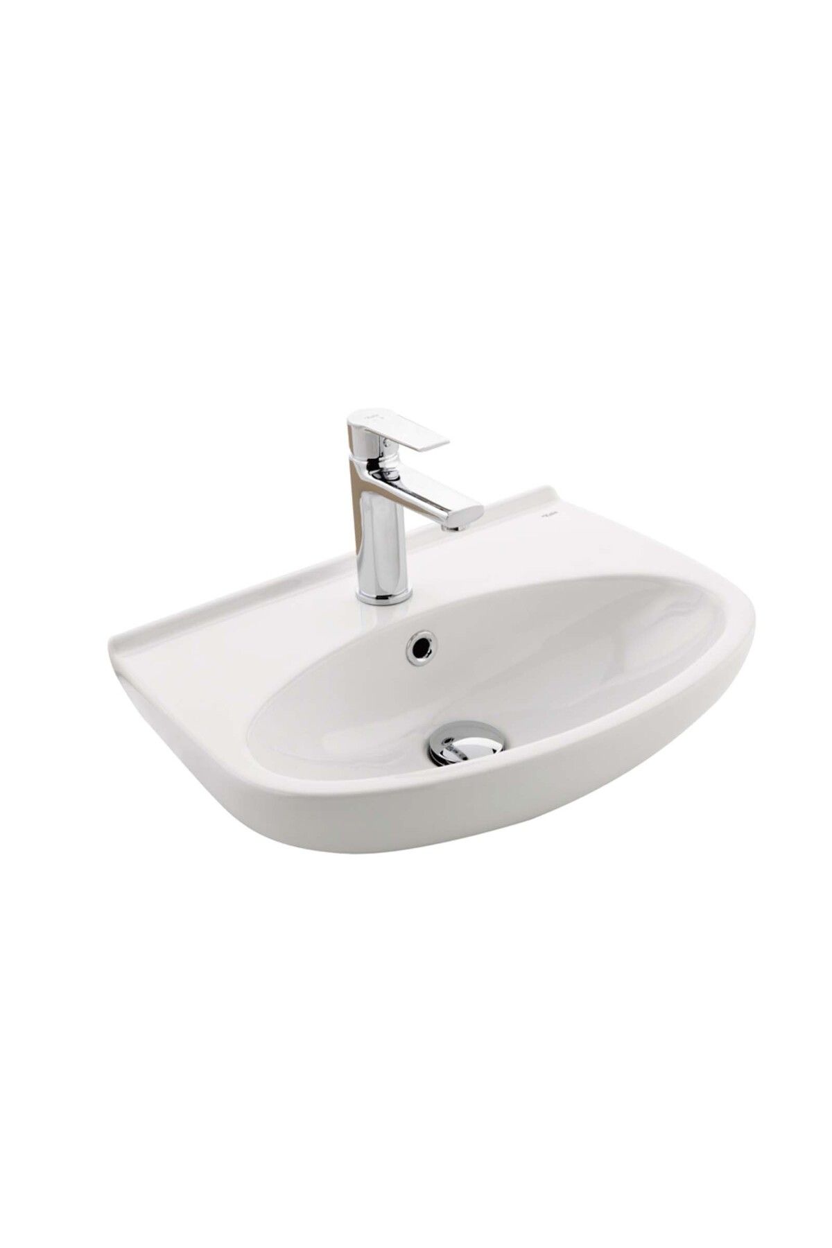 KALE Indigo 50X38 Cm Armatür Deliksiz Lavabo