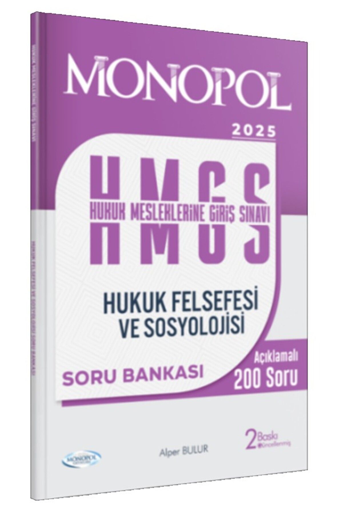 Monopol Yayınları 2025 HMGS Hukuk Felsefesi ve Sosyolojisi Soru Bankası