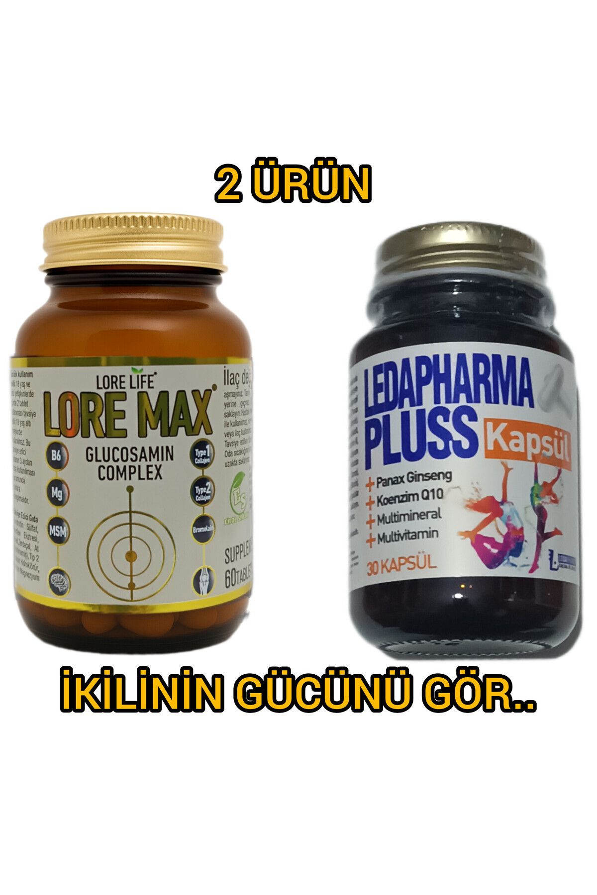 LoreLife LOREMAX GLUKOZAMİN COMPLEX 60 TB