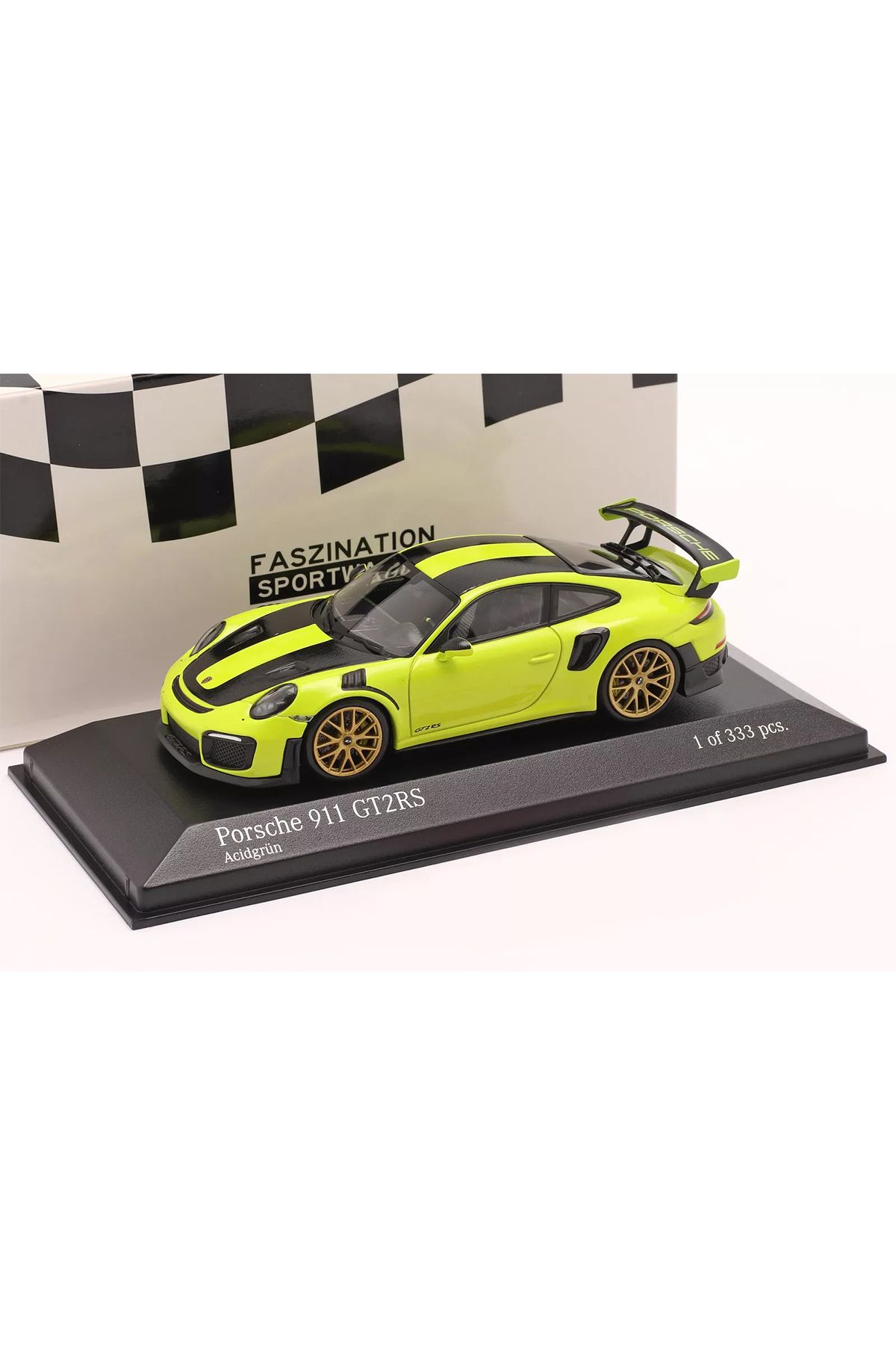 Minichamps 1:43 Minichamps 2018 Porsche 911 (991 II) GT2 RS Weissach Package