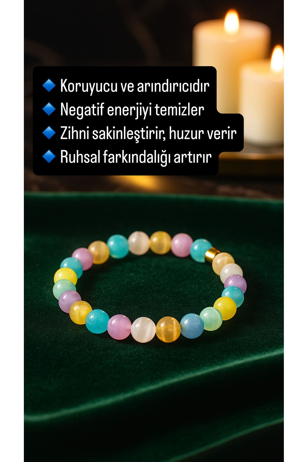 MODA 💫 Selenit taşı ile Zihinsel Berraklık 👑 🌙 Ruhsal Huzur ve Işık Kaynağı