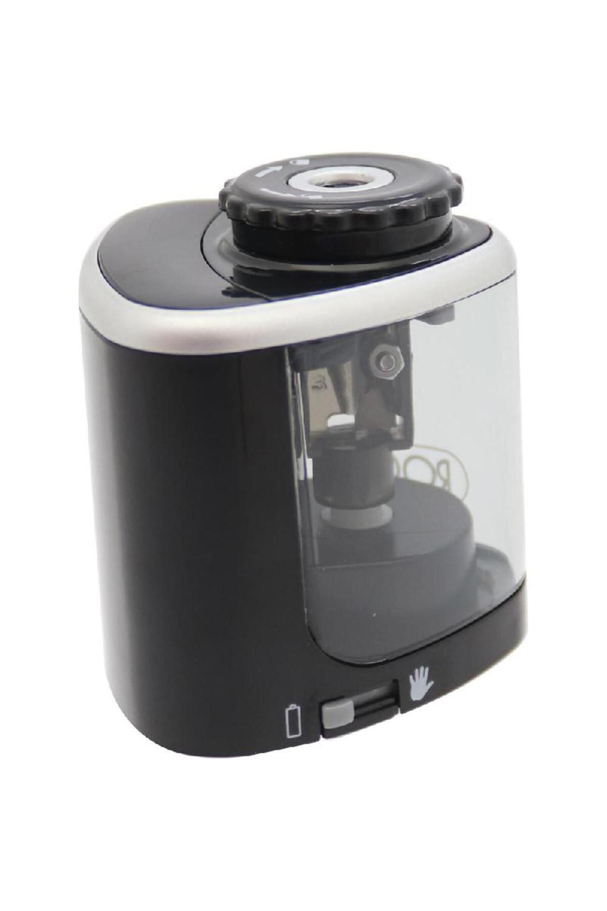 Roco-Battery Operated Handheld Eraser – Black with 10 Refills for Precise and Easy Erasing 3