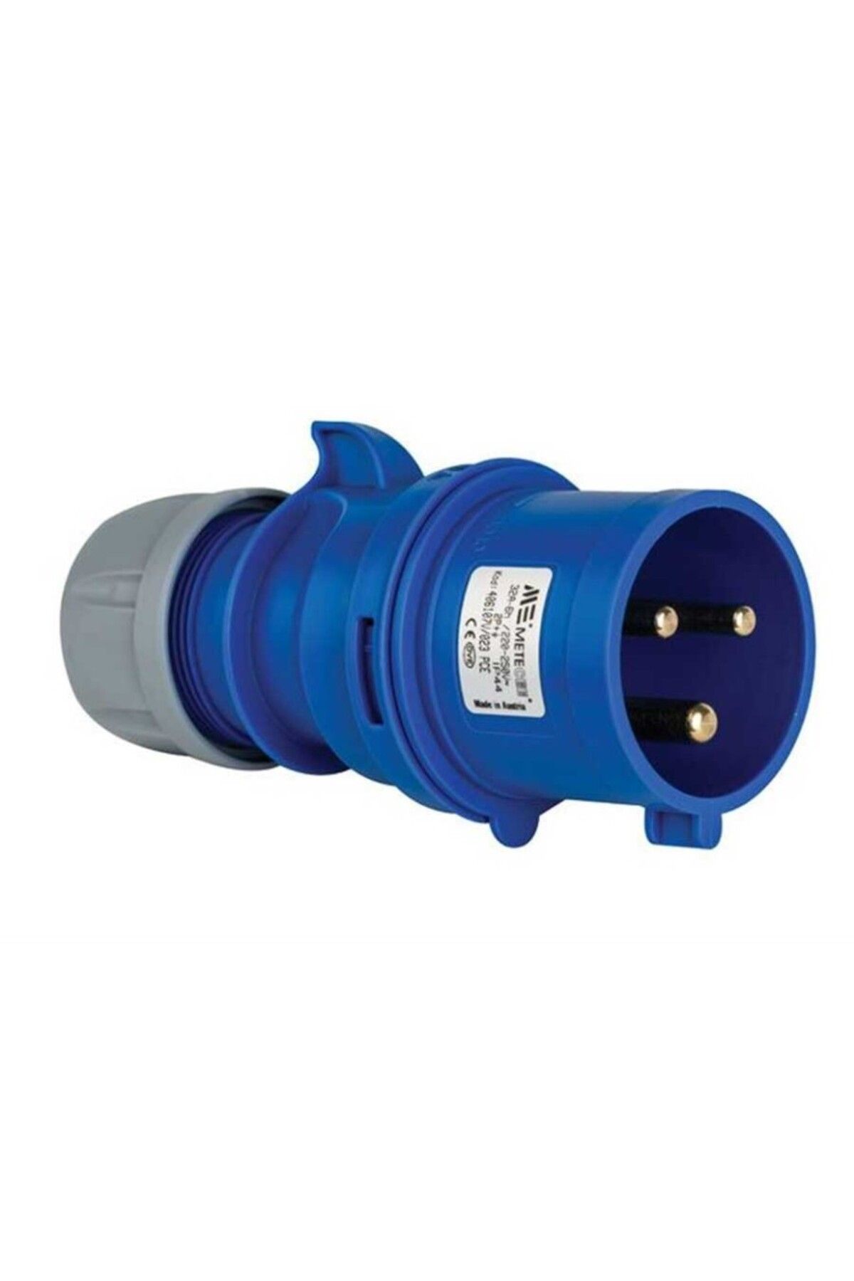 METE Enerji 406107V 3X32A IP44 Düz Fiş Vidalı Bağlantı 220 V